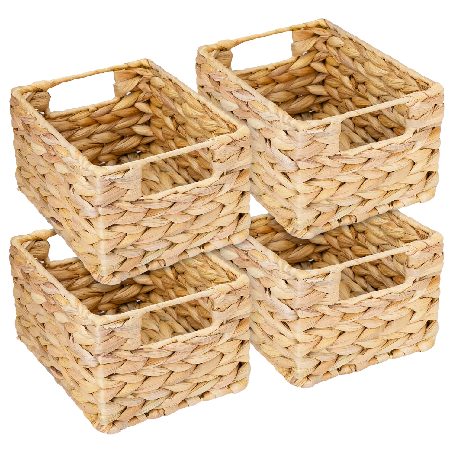 Aufbewahrungskorb, Korb geflochten aus Wasserhyazinthe Seegras, HMF 372410 - Image 10