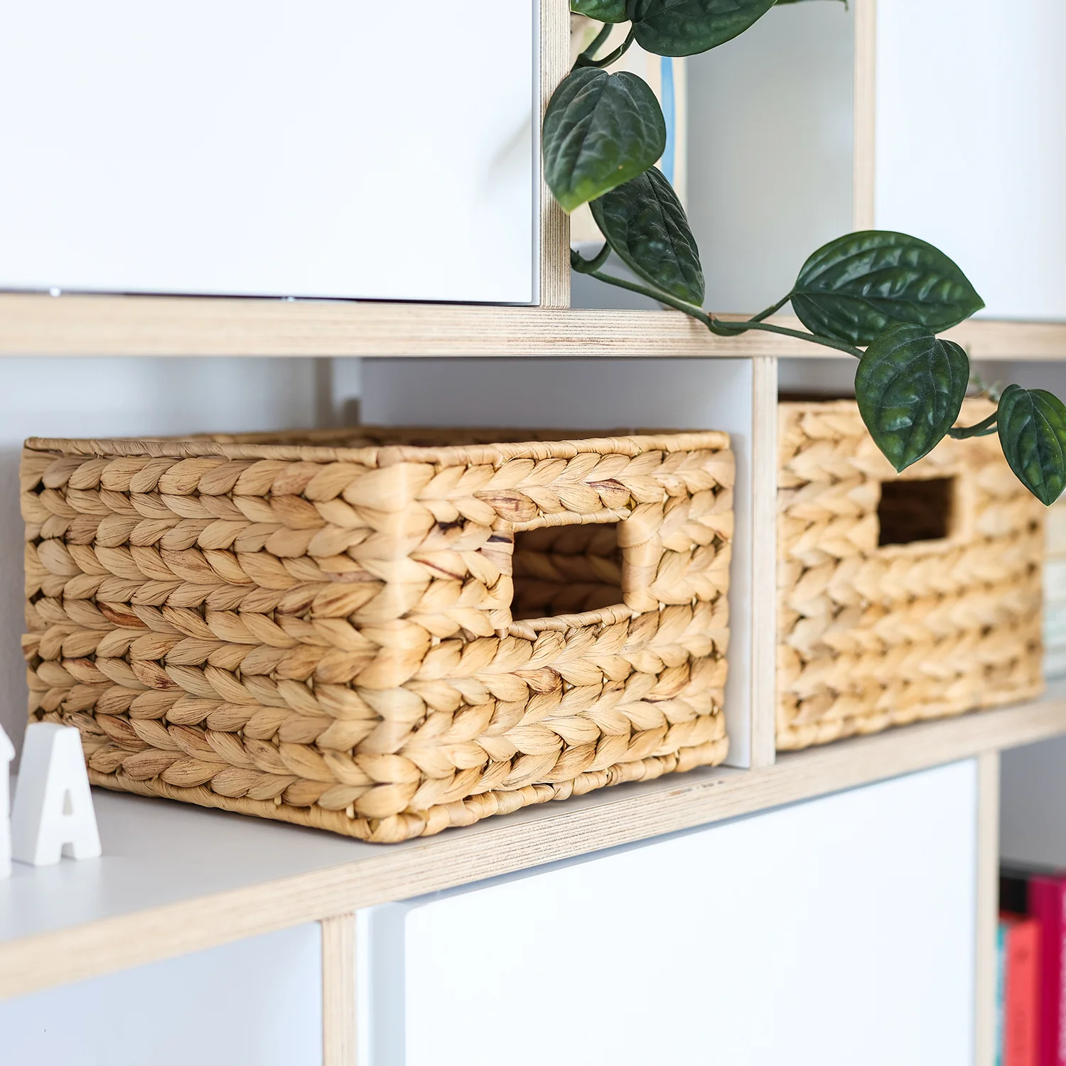 Aufbewahrungskorb, Korb geflochten aus Wasserhyazinthe Seegras, HMF 372410 - Image 27