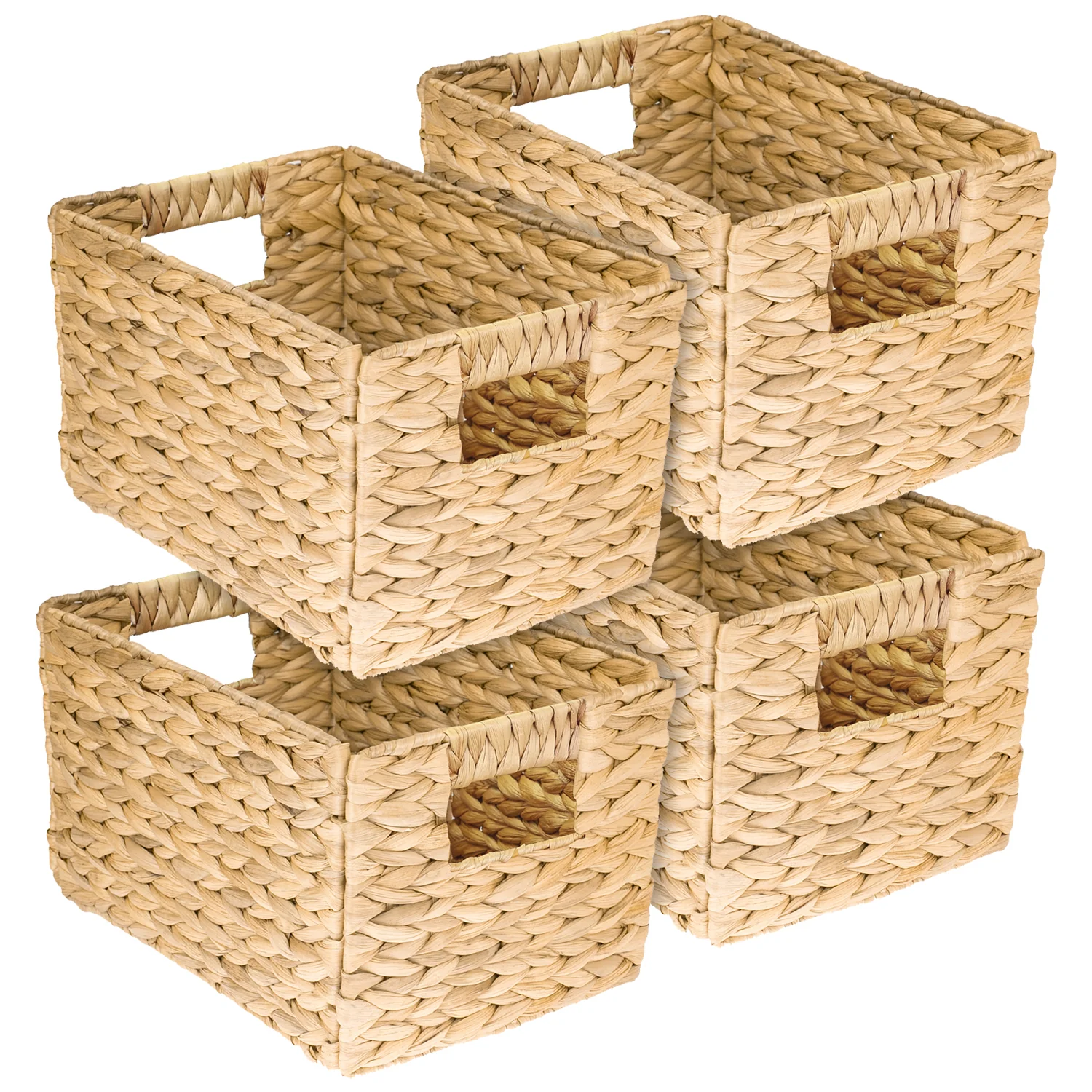 Aufbewahrungskorb, Korb geflochten aus Wasserhyazinthe Seegras, HMF 372410 - Image 62