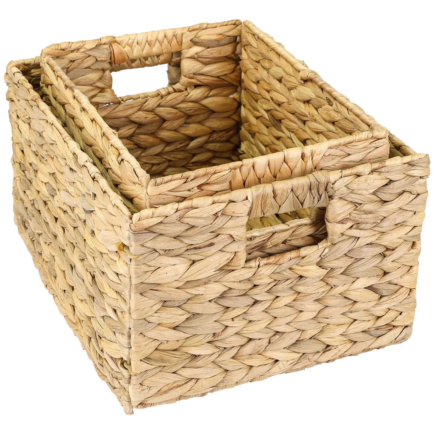 Aufbewahrungskorb, Korb geflochten aus Wasserhyazinthe Seegras, HMF 372410 - Image 73