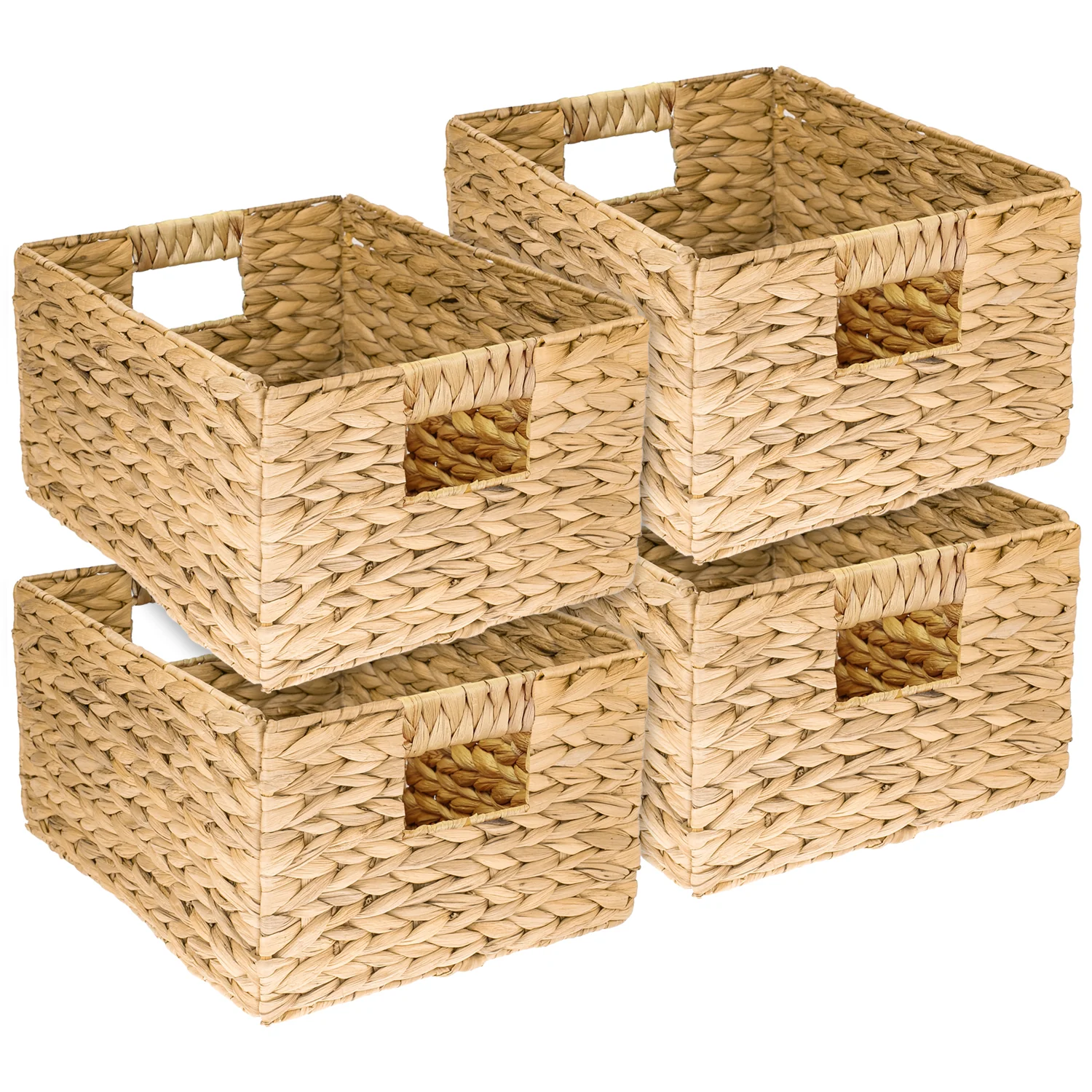 Aufbewahrungskorb, Korb geflochten aus Wasserhyazinthe Seegras, HMF 372410 - Image 75