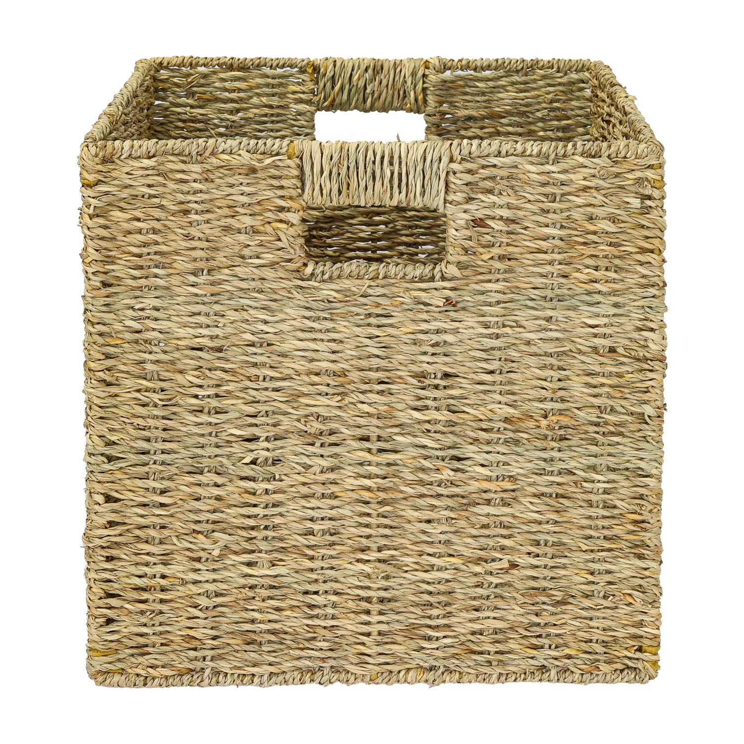 Aufbewahrungskorb geflochten aus Seegras passend für Kallax, 32 x 34,5 x 32 cm - Image 10