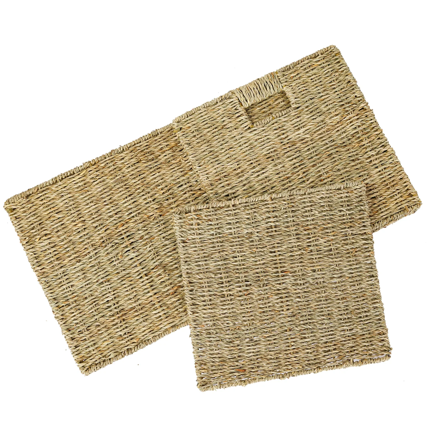 Aufbewahrungskorb geflochten aus Seegras passend für Kallax, 32 x 34,5 x 32 cm - Image 11