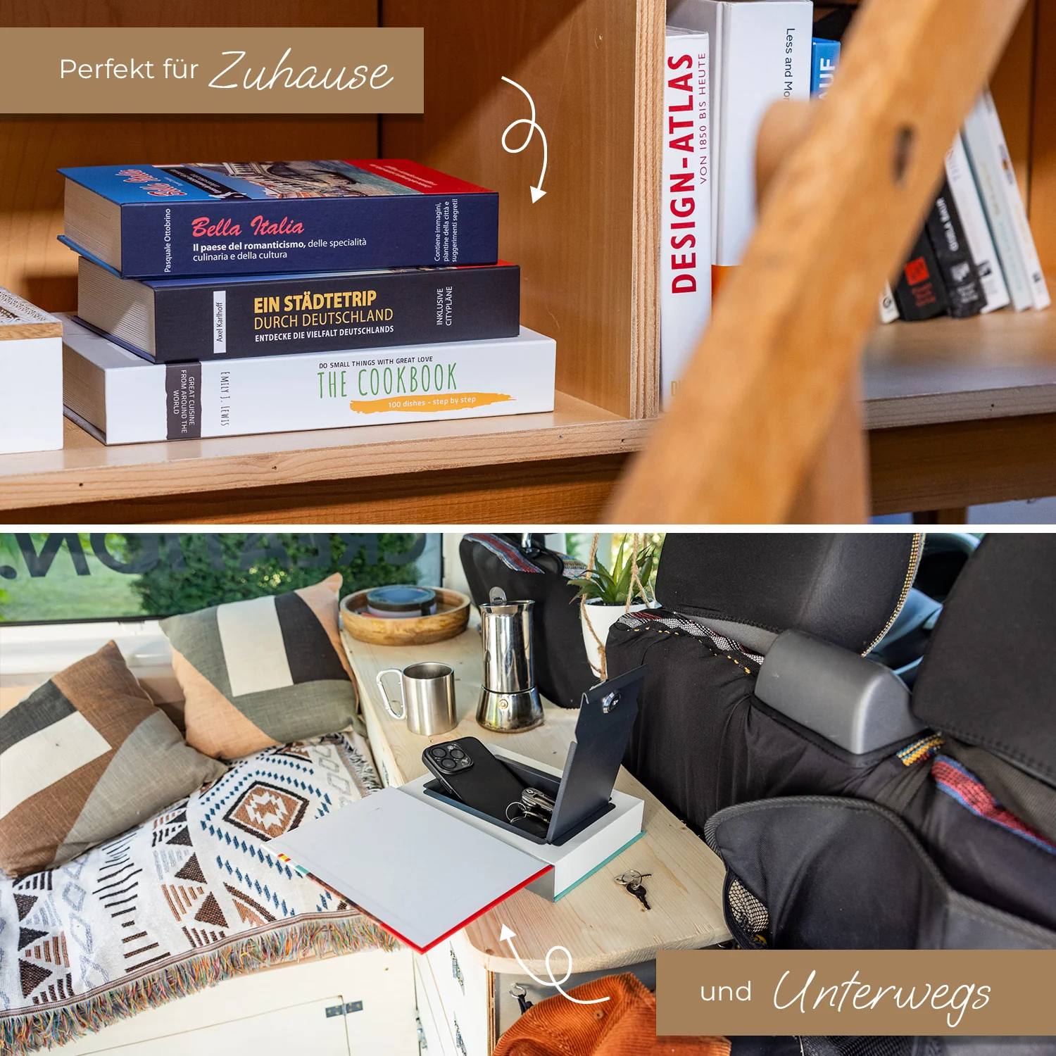 Buchtresor Papierseiten, HMF 80900, 23 x 15 x 4 cm - Image 13