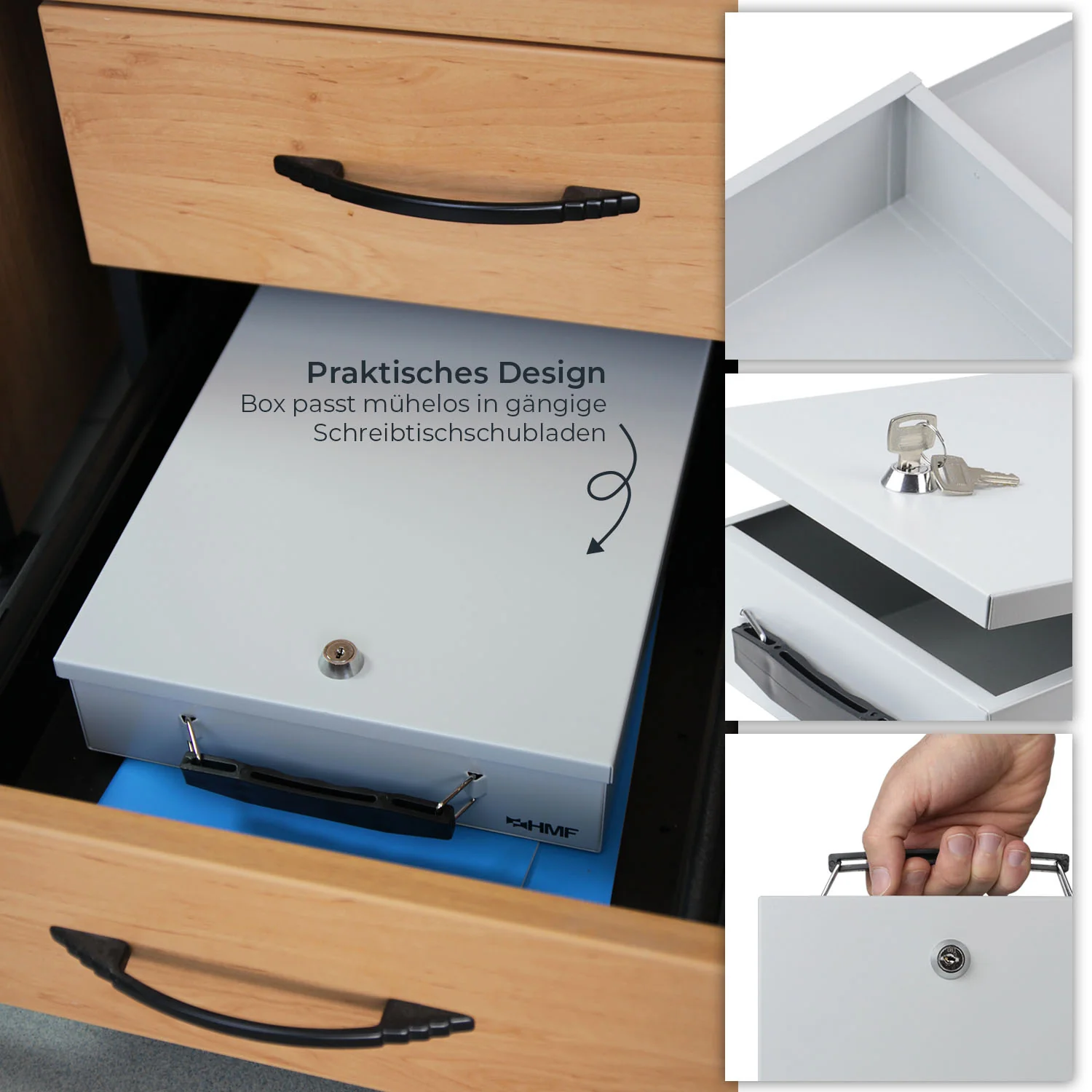 Dokumentenkassette, HMF 14000, Lichtgrau - Image 11