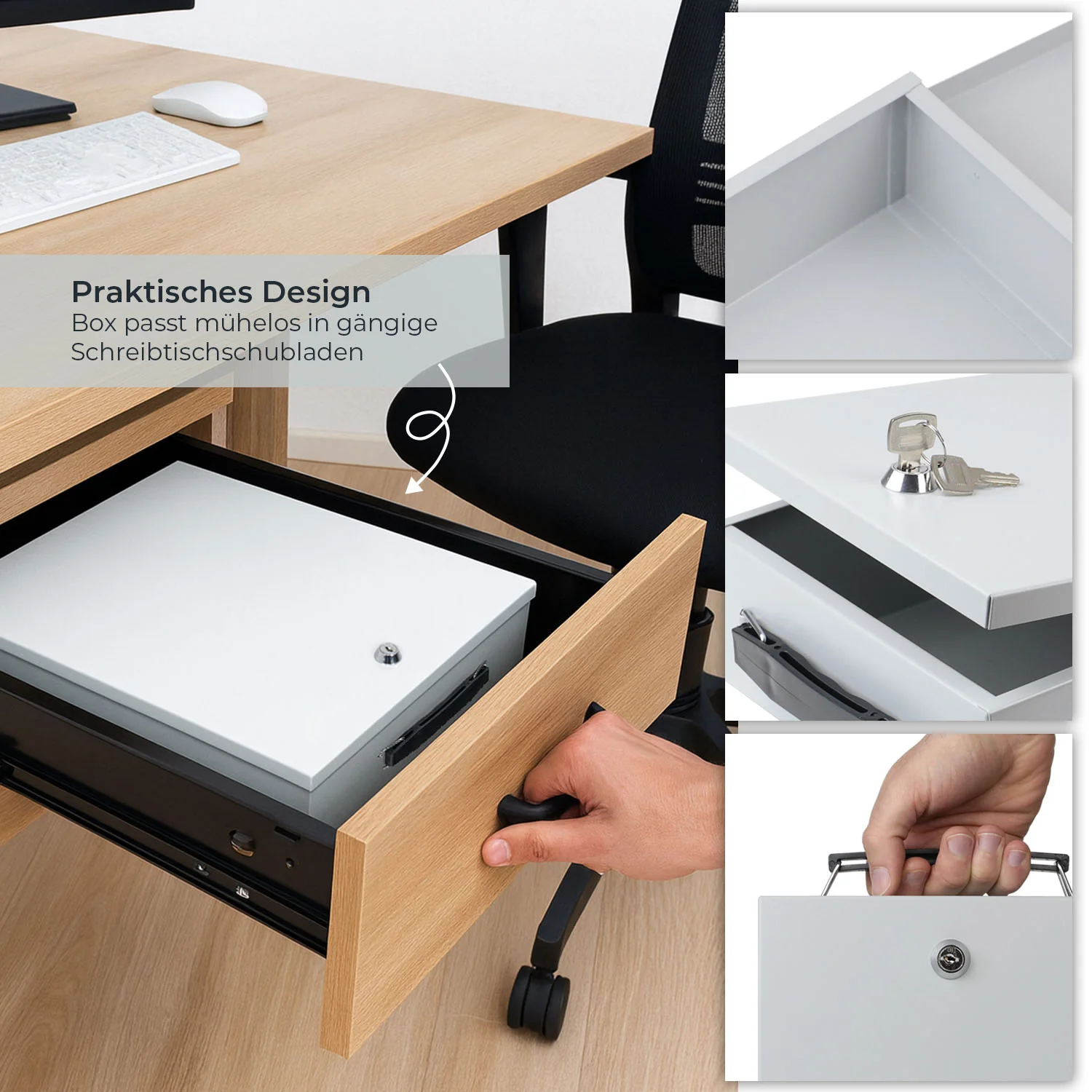 Dokumentenkassette, HMF 14000, Lichtgrau - Image 20