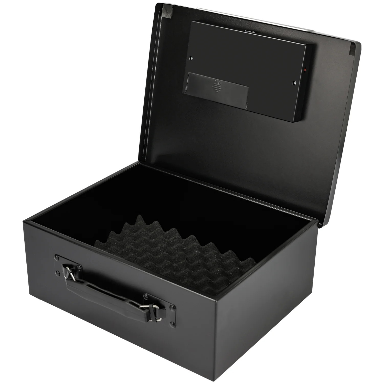 Dokumentensafe Elektronikschloss, HMF 1006-02, 32,5 x 25,5 x 12,5 cm, Schwarz - Image 3