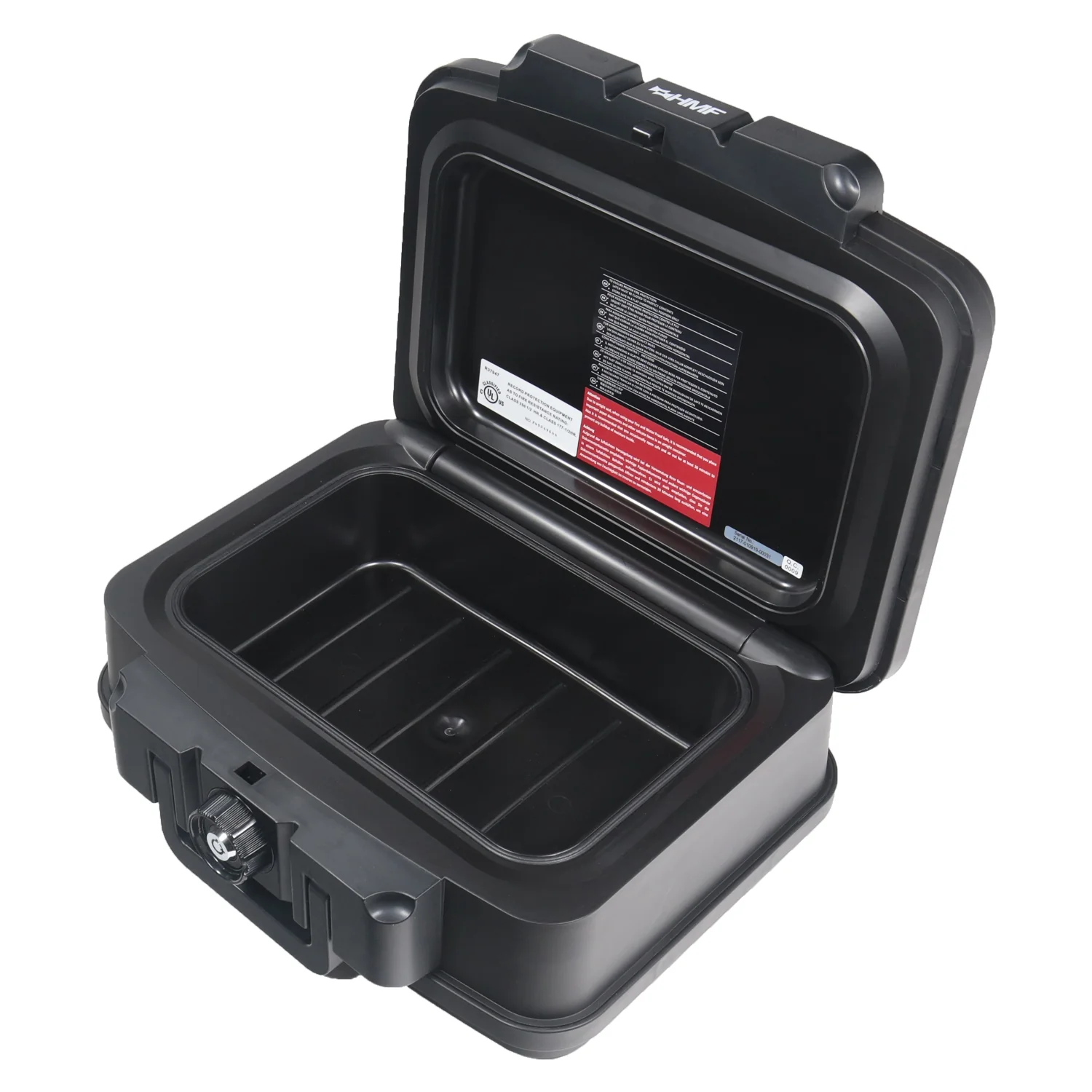 Feuerfeste Wasserdichte Dokumentenbox, HMF 250451, DIN A5, Schwarz - Image 12