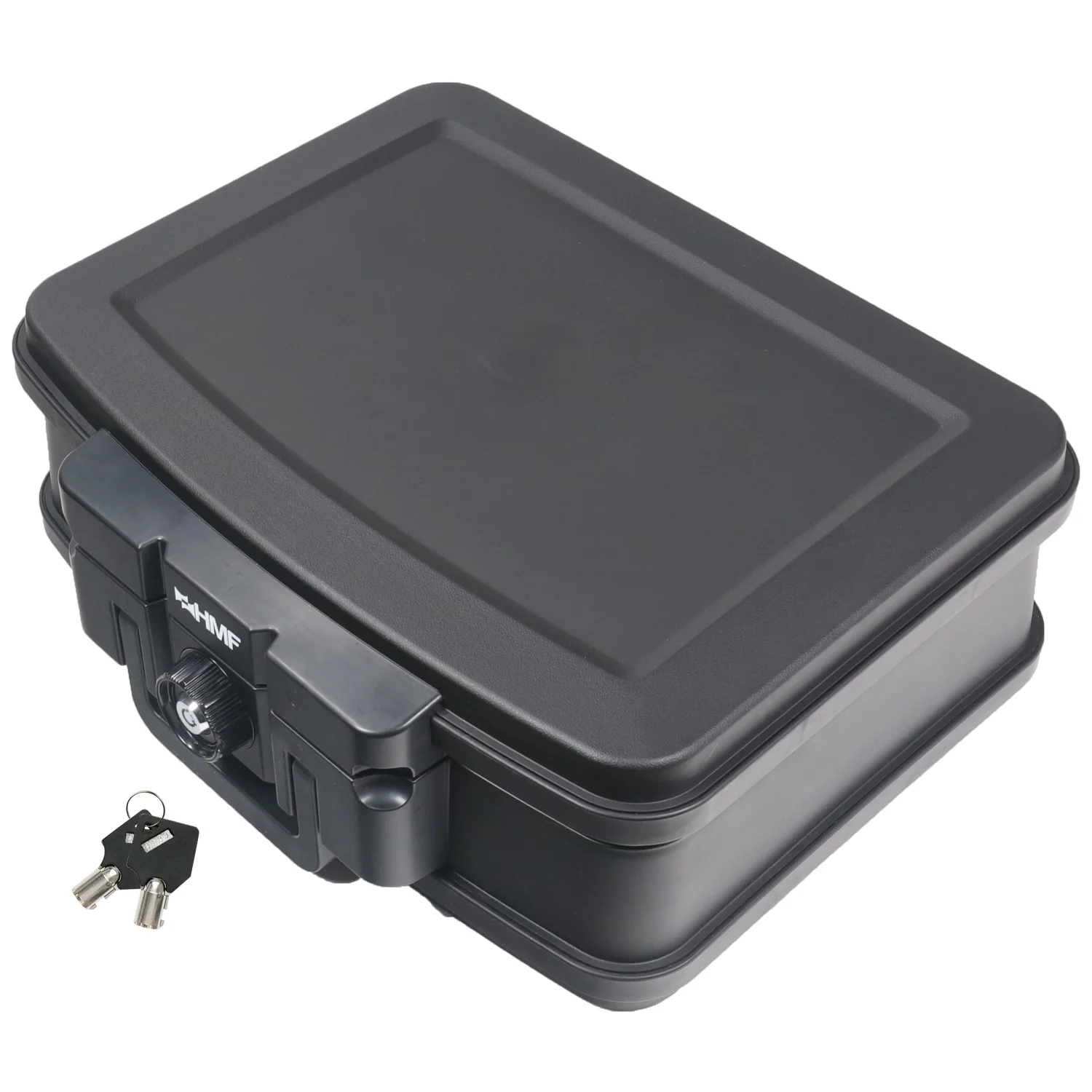 Feuerfeste Wasserdichte Dokumentenbox, HMF 250452, DIN A4, Schwarz - Image 15