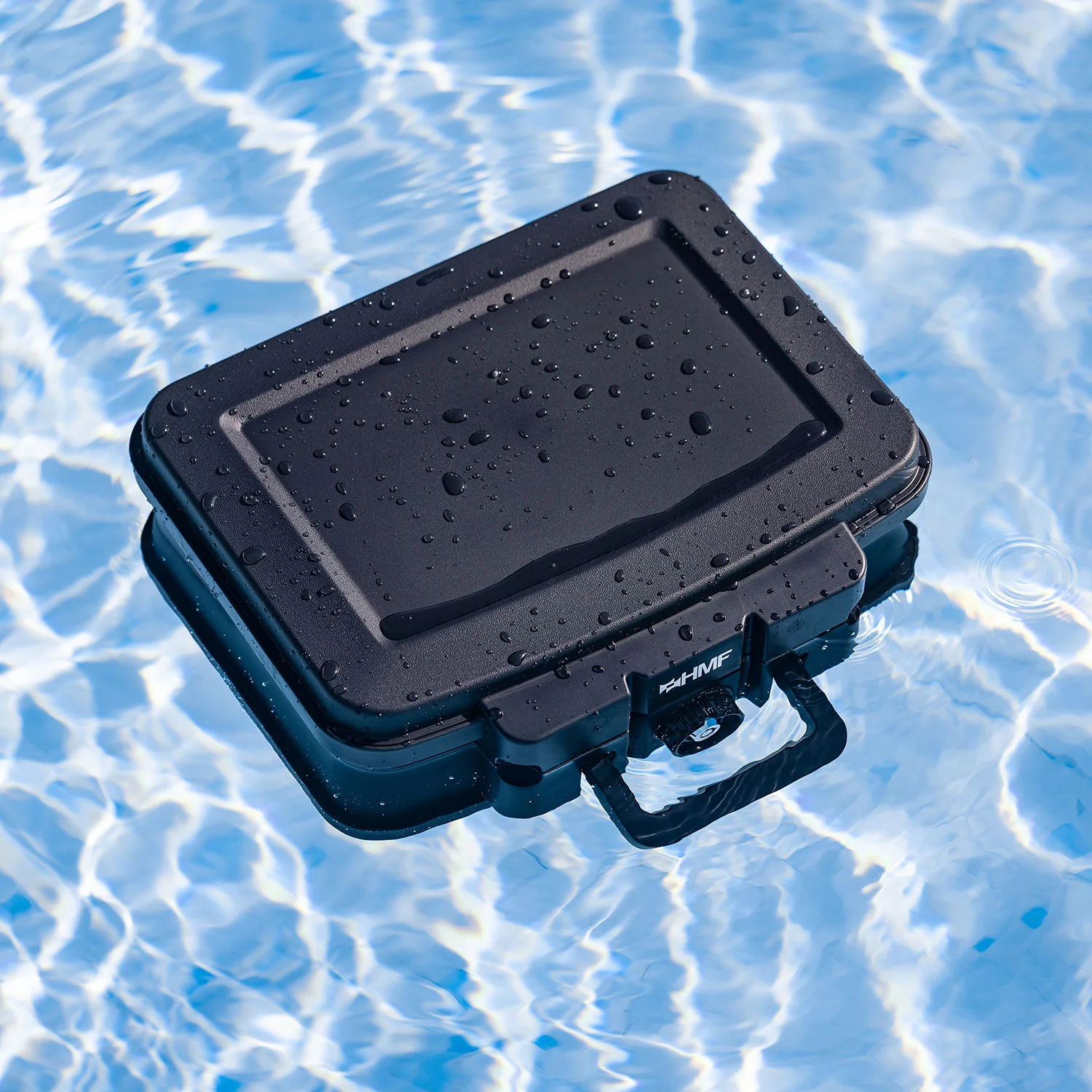 Feuerfeste Wasserdichte Dokumentenbox, HMF 250452, DIN A4, Schwarz - Image 17