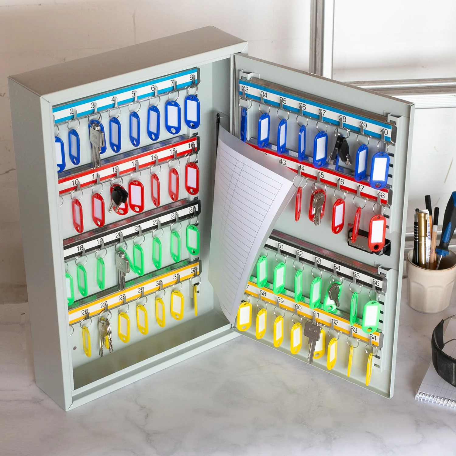 HMF 13600 Schlüsselschrank mit Zahlencode, Schlüsselkasten - Image 8