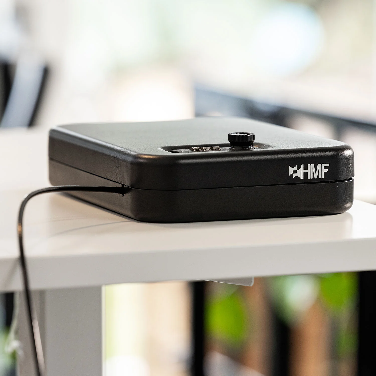 HMF 310 Sicherheitsbox mit Zahlenschloss, tragbarer Safe, Sicherungskabel - Image 17