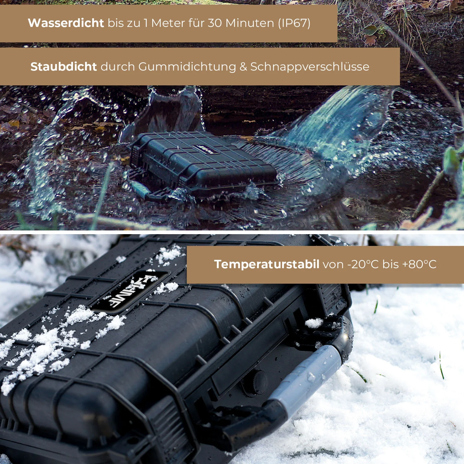 HMF Outdoor-Trolley, Fotokoffer mit Rasterschaumstoff, ODK400 - Image 13