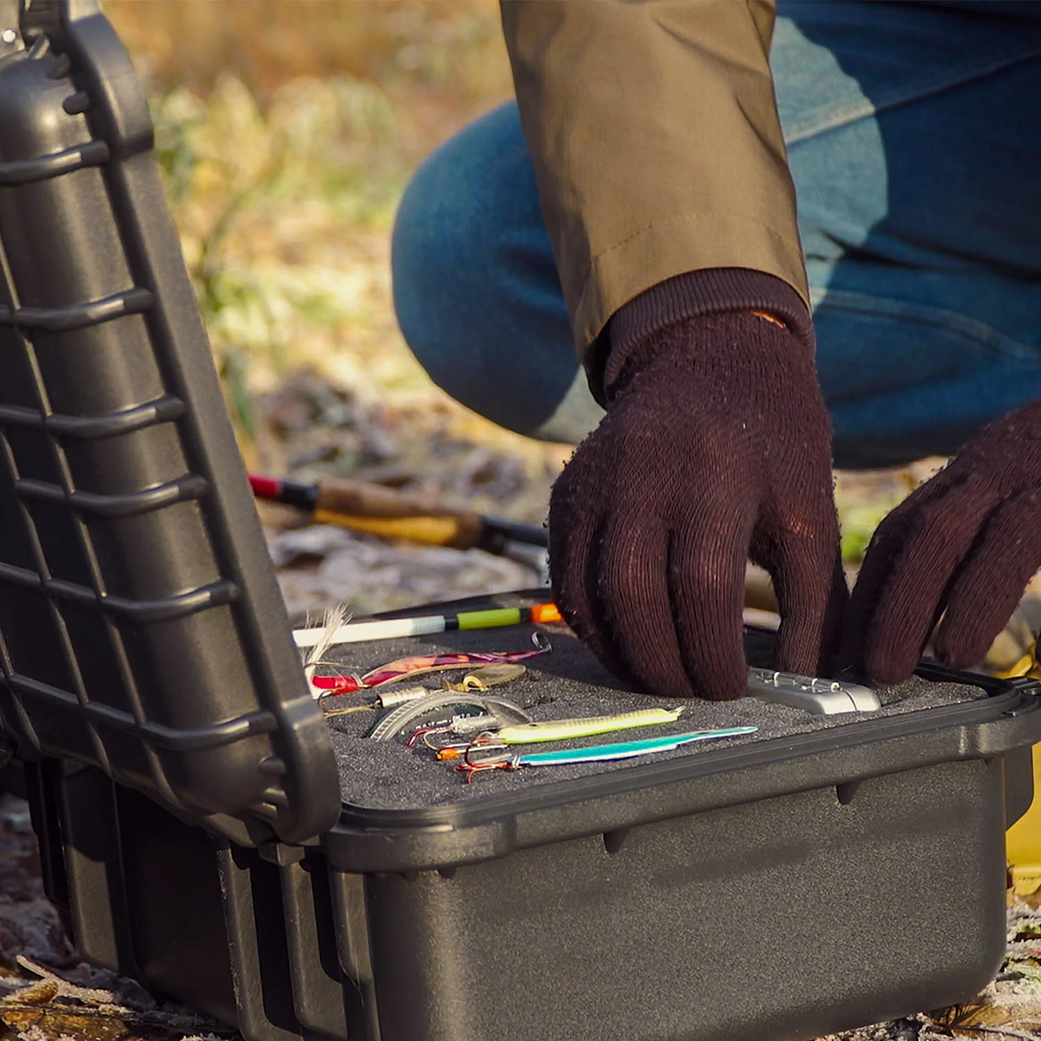 HMF Outdoor-Trolley, Fotokoffer mit Rasterschaumstoff, ODK400 - Image 28