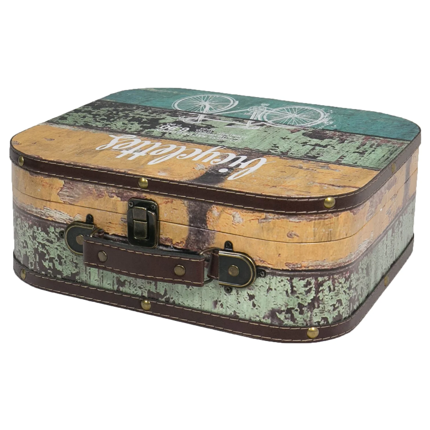 Holzkoffer im Vintage-Design, Fahrrad, HMF VKO200 - Image 7