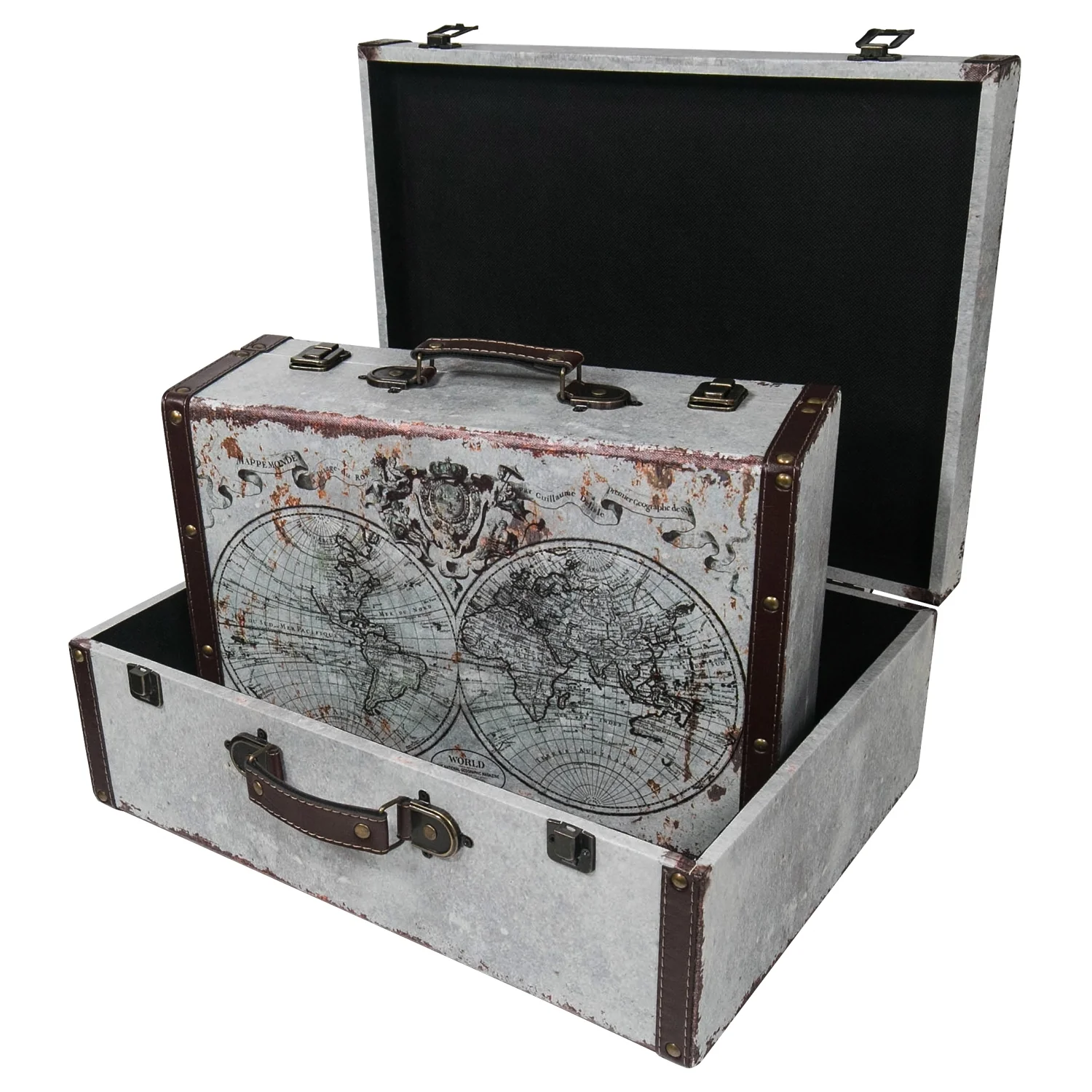 Holzkoffer im Vintage-Design, HMF VKO100 - Image 14