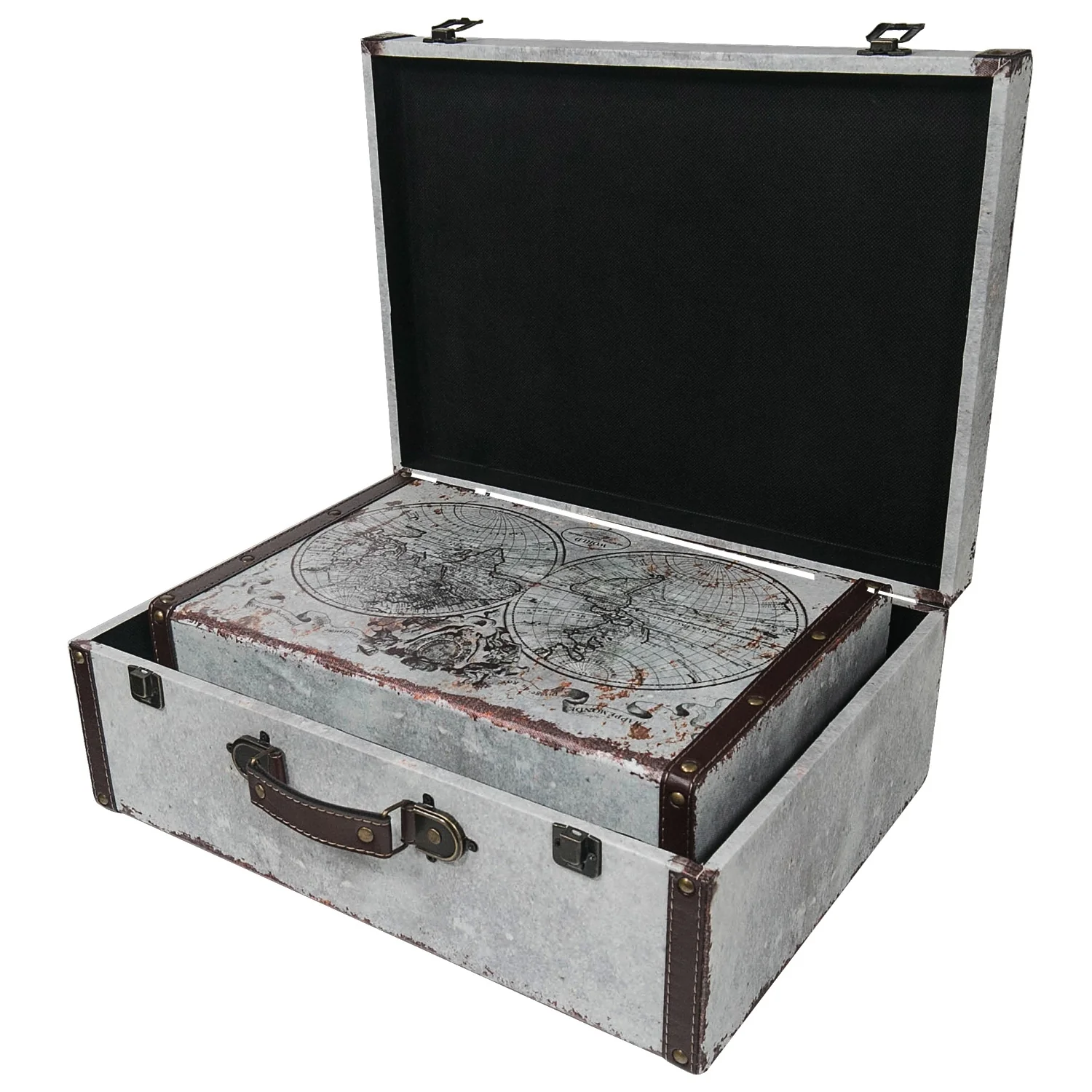 Holzkoffer im Vintage-Design, HMF VKO100 - Image 15