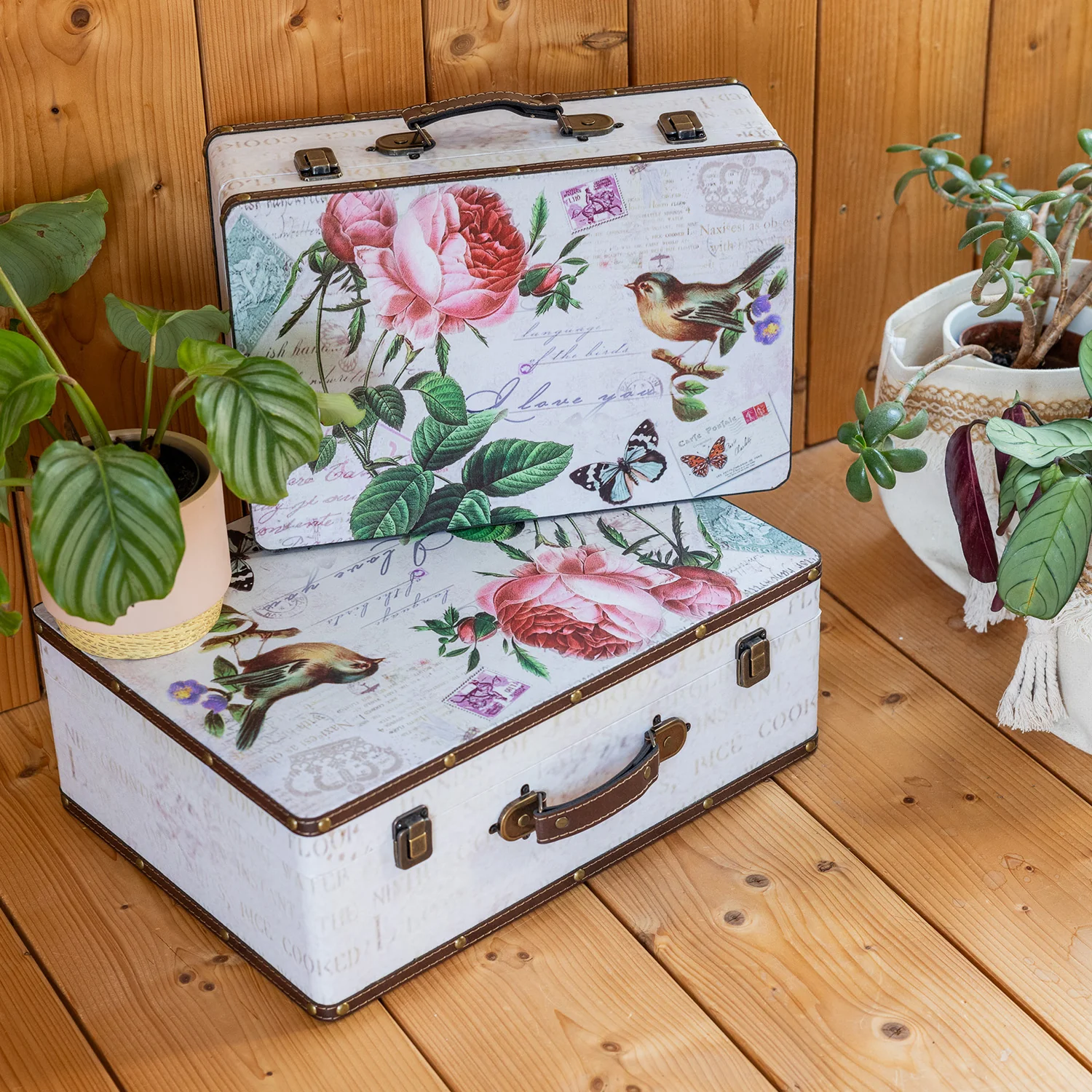 Holzkoffer im Vintage-Design, HMF VKO100 - Image 18