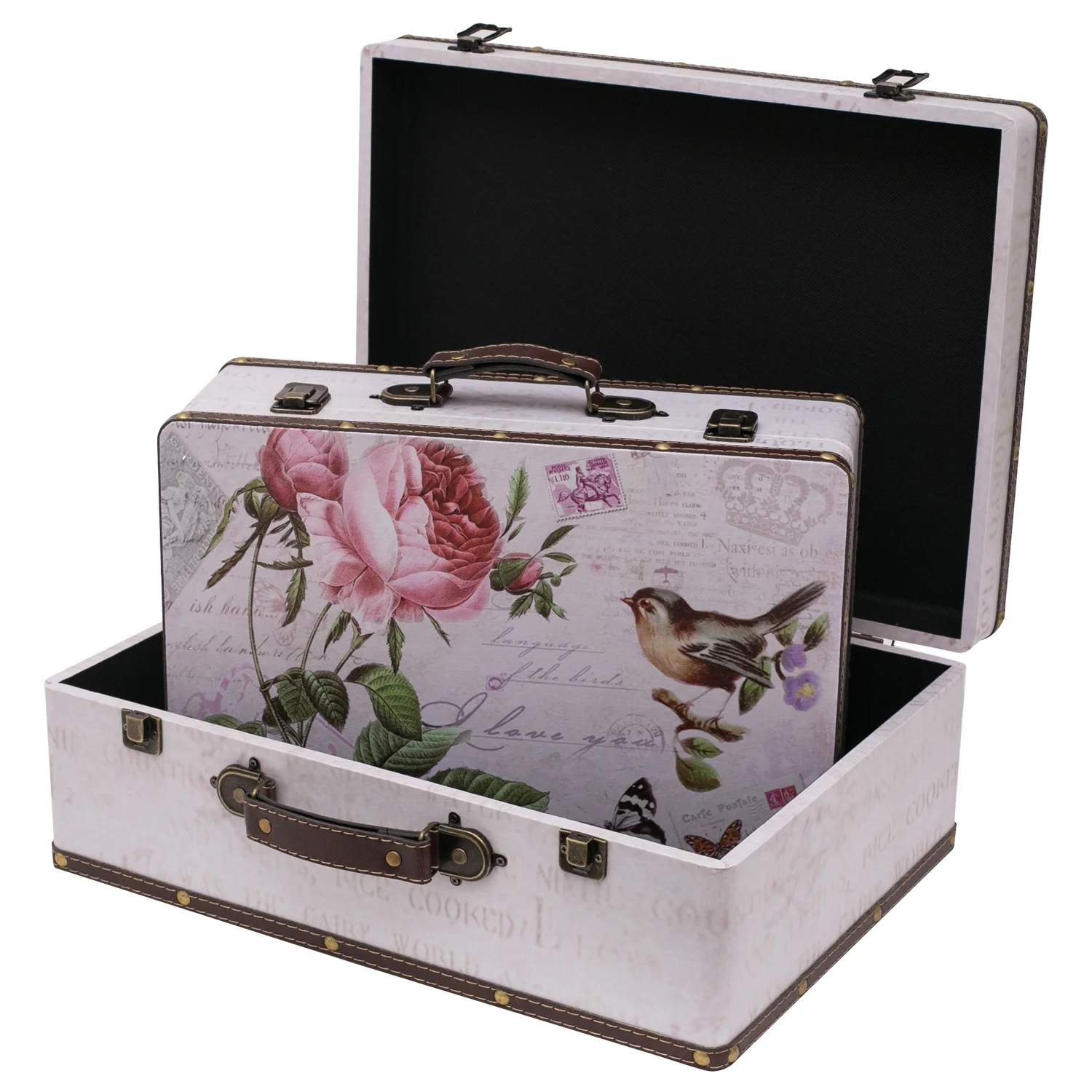 Holzkoffer im Vintage-Design, HMF VKO100 - Image 34