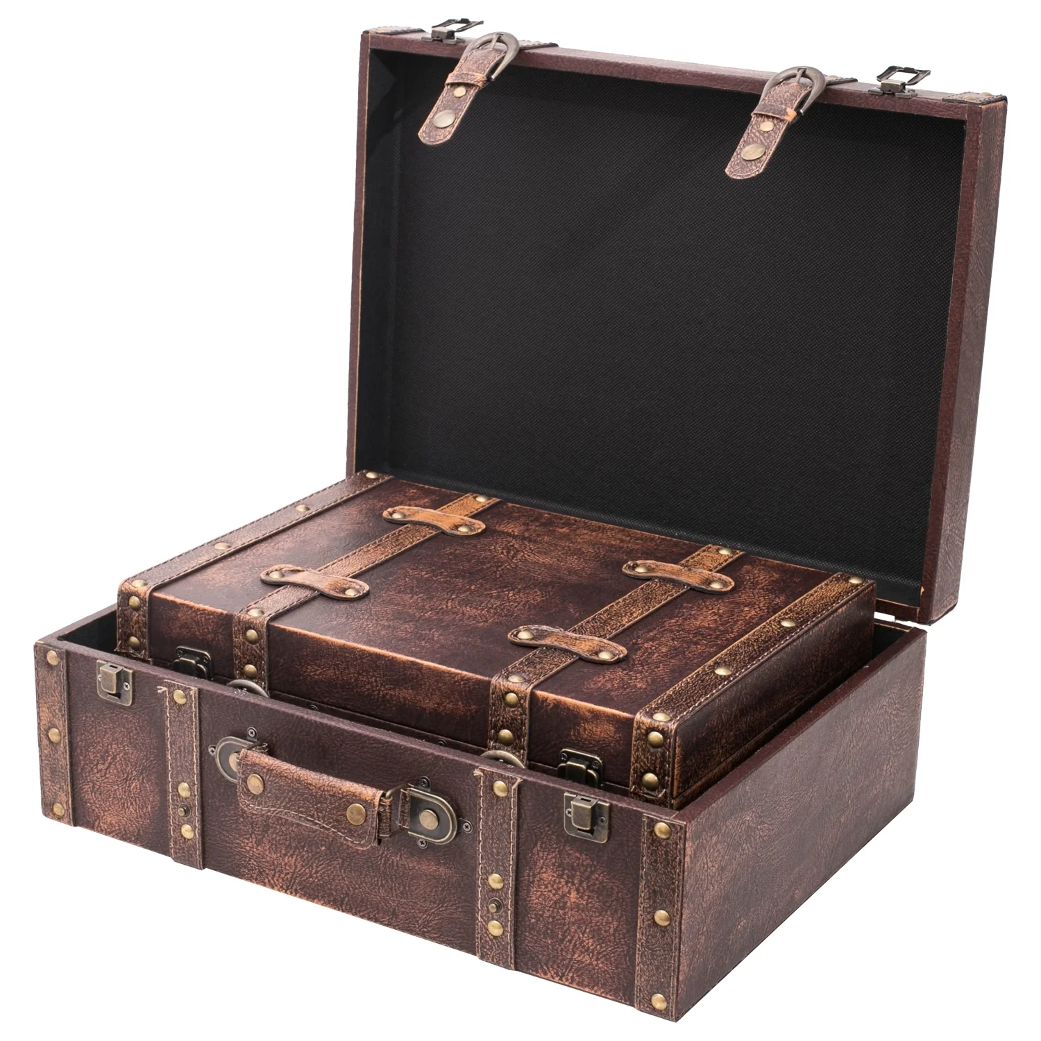 Holzkoffer im Vintage-Design, HMF VKO100 - Image 50