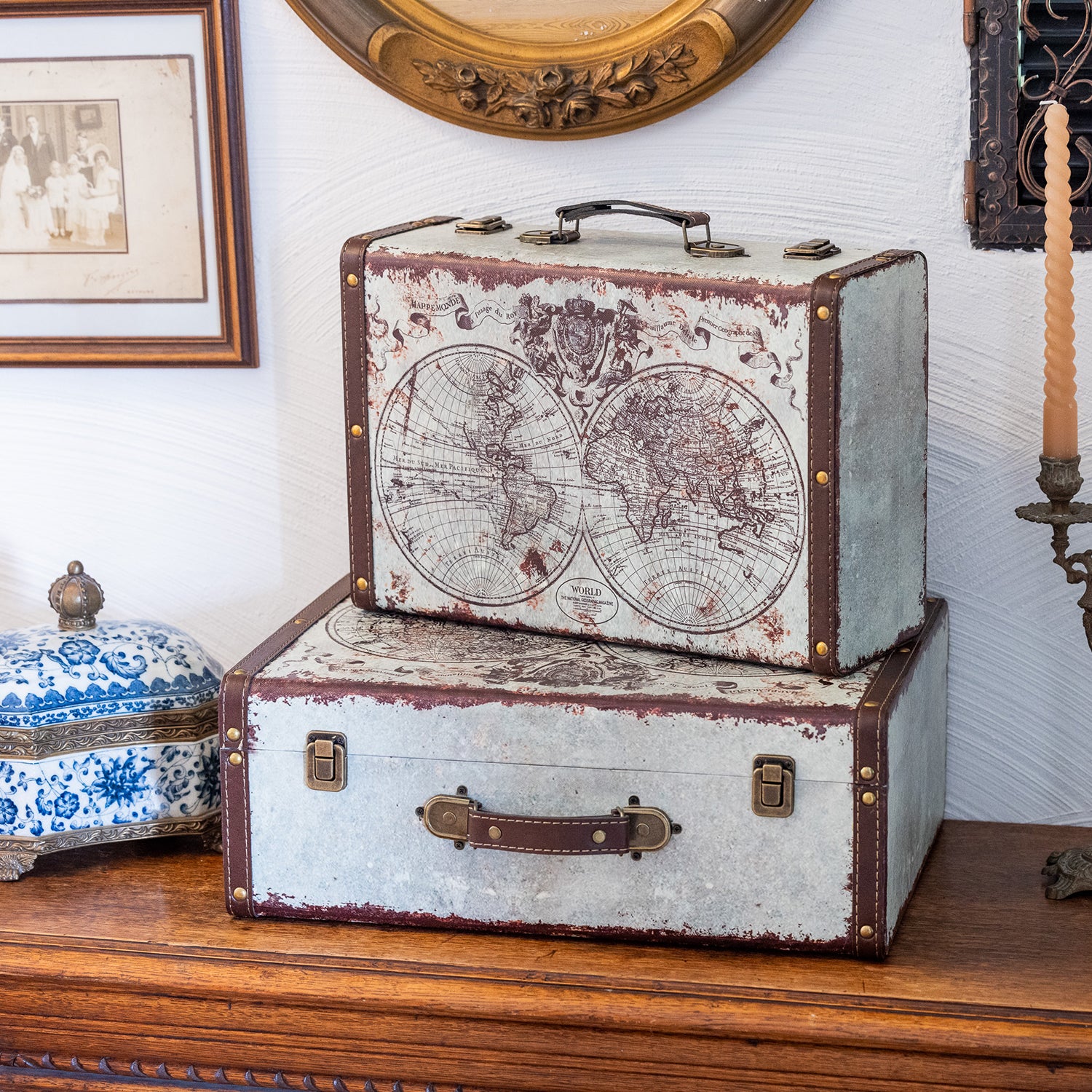 Holzkoffer im Vintage-Design, HMF VKO100 - Image 7