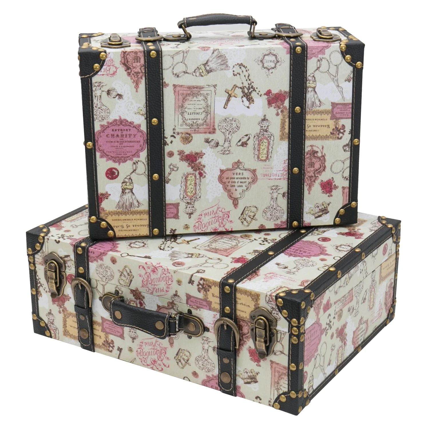 Holzkoffer im Vintage-Design, HMF VKO100 - Image 75