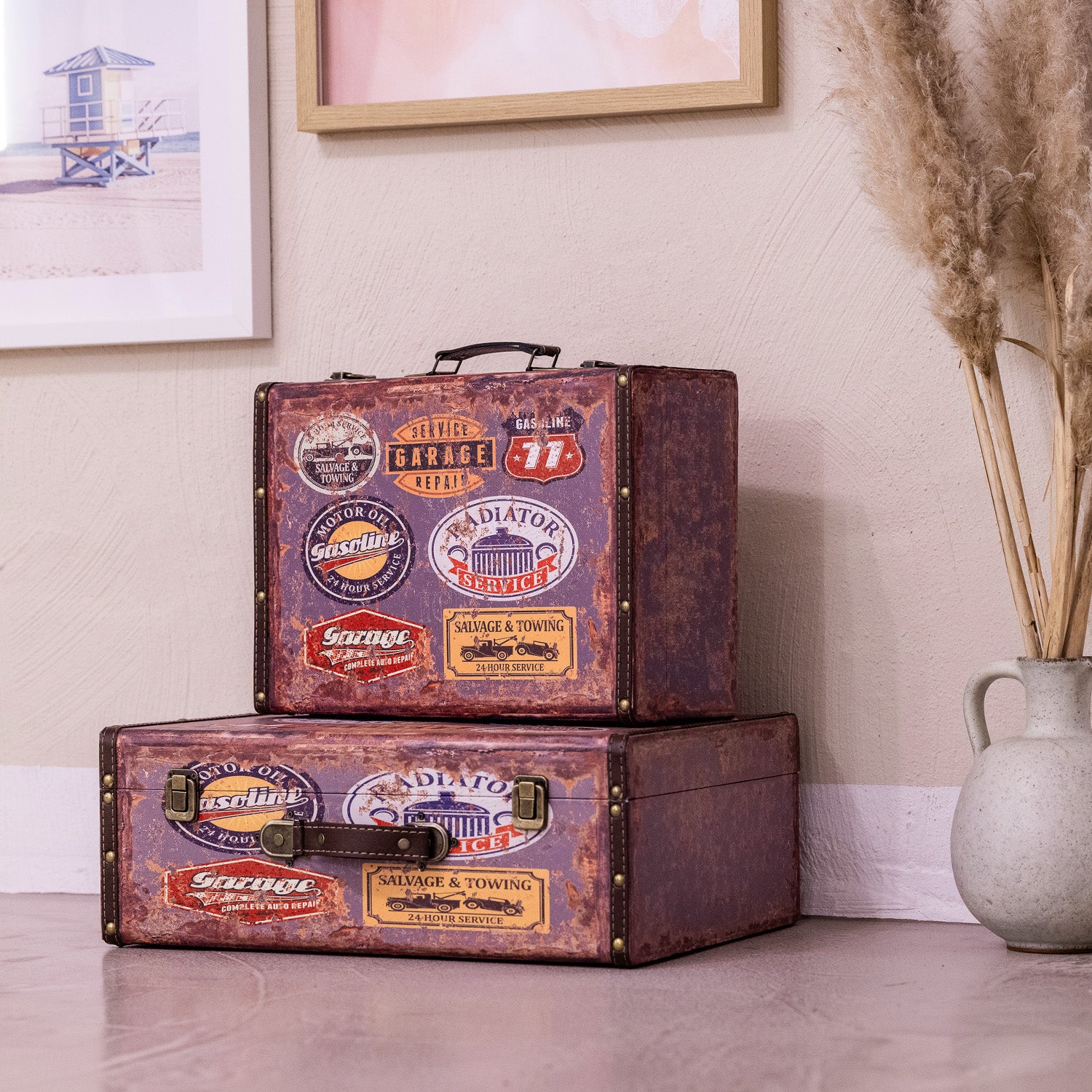 Holzkoffer im Vintage-Design, HMF VKO100 - Image 97