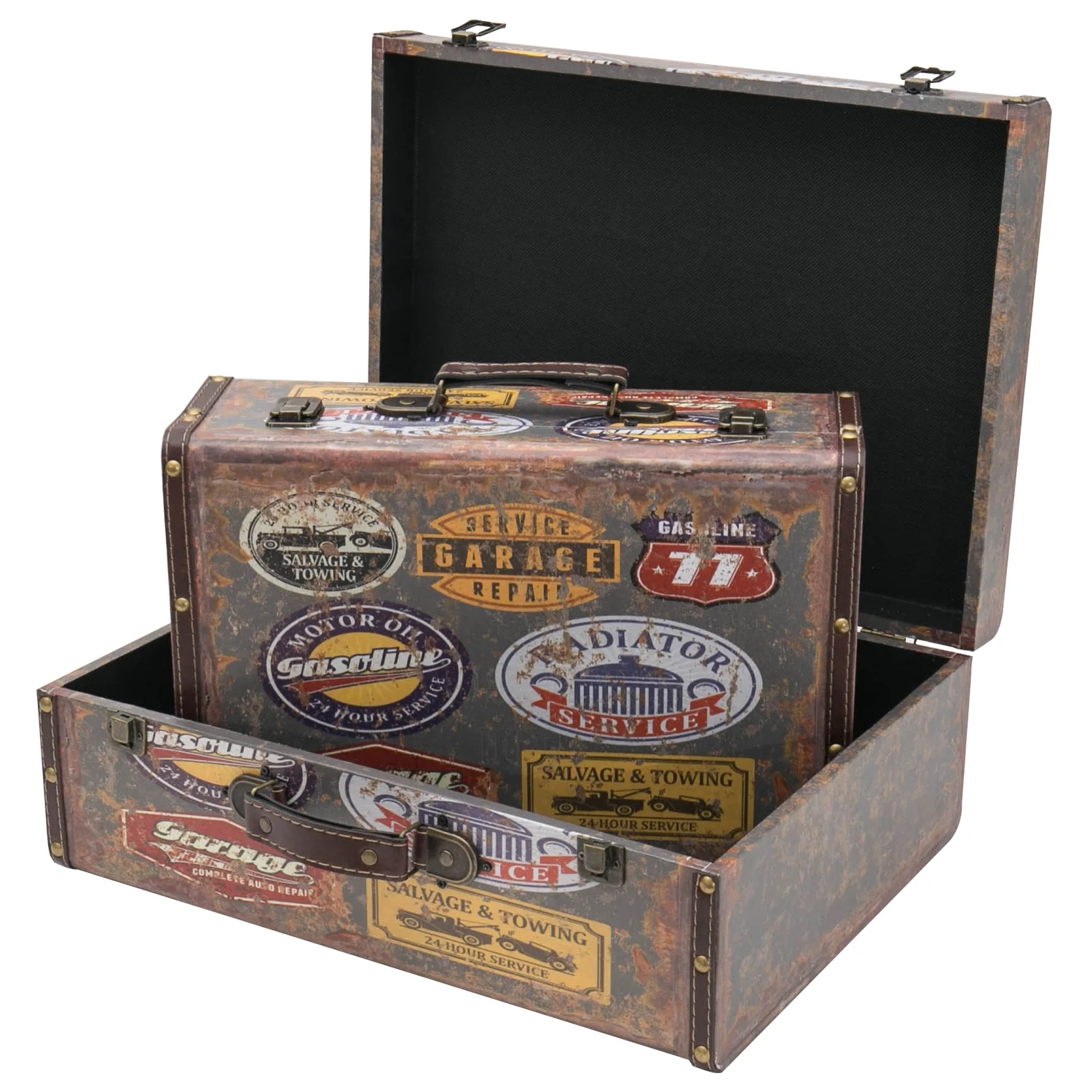 Holzkoffer im Vintage-Design, HMF VKO100 - Image 98