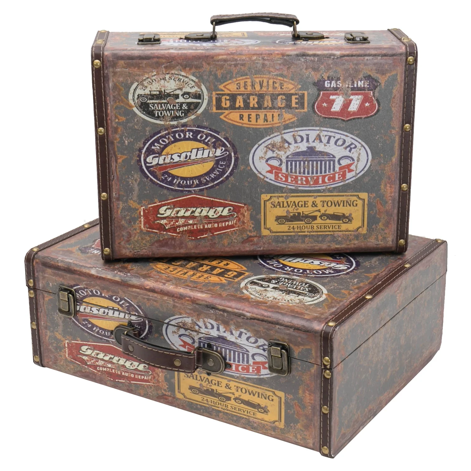 Holzkoffer im Vintage-Design, HMF VKO100 - Image 99