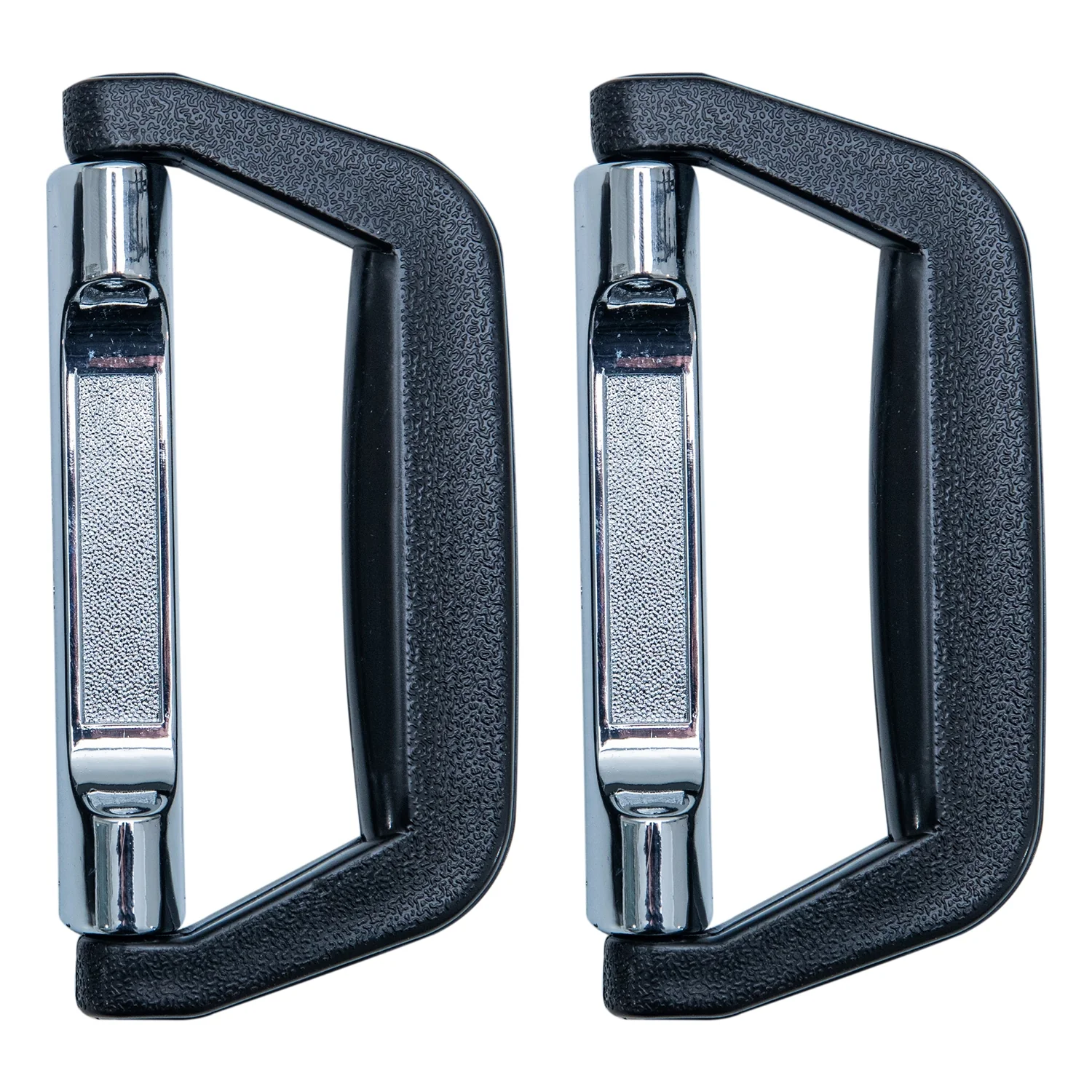 Koffergriff 2er Set, HMF 14973-02, 14 x 7 cm, Schwarz - Image 5