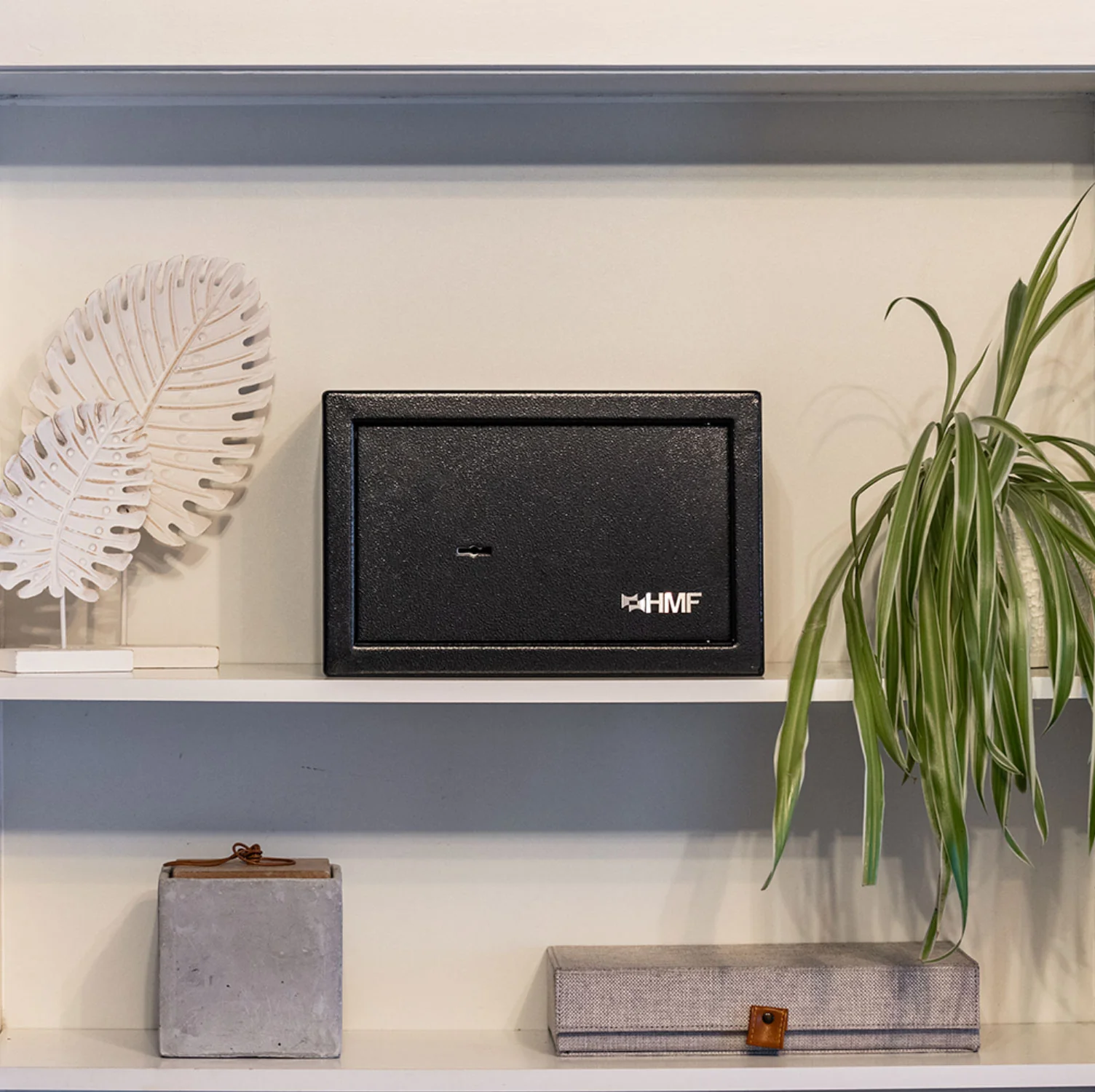 Möbeltresor Doppelbartschloss, HMF 49200, 31 x 20 x 20 cm - Image 7