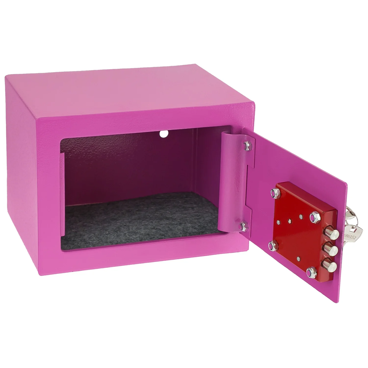 Möbeltresor Doppelbartschloss, HMF 49216, 23 x 17 x 17 cm - Image 23