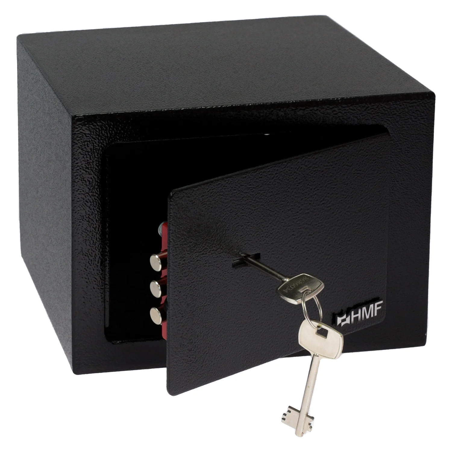 Möbeltresor Doppelbartschloss, HMF 49216, 23 x 17 x 17 cm - Image 25