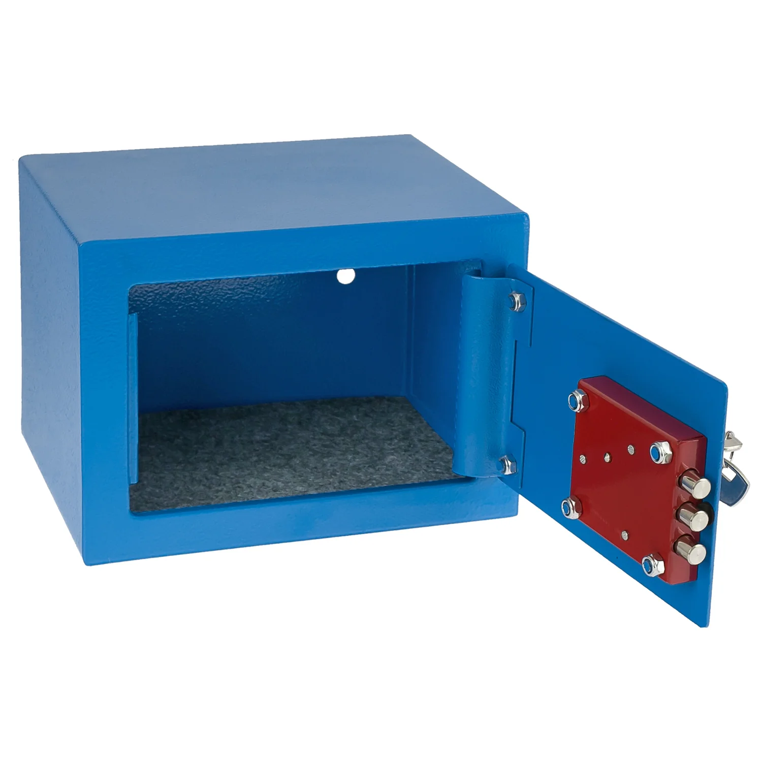 Möbeltresor Doppelbartschloss, HMF 49216, 23 x 17 x 17 cm - Image 6