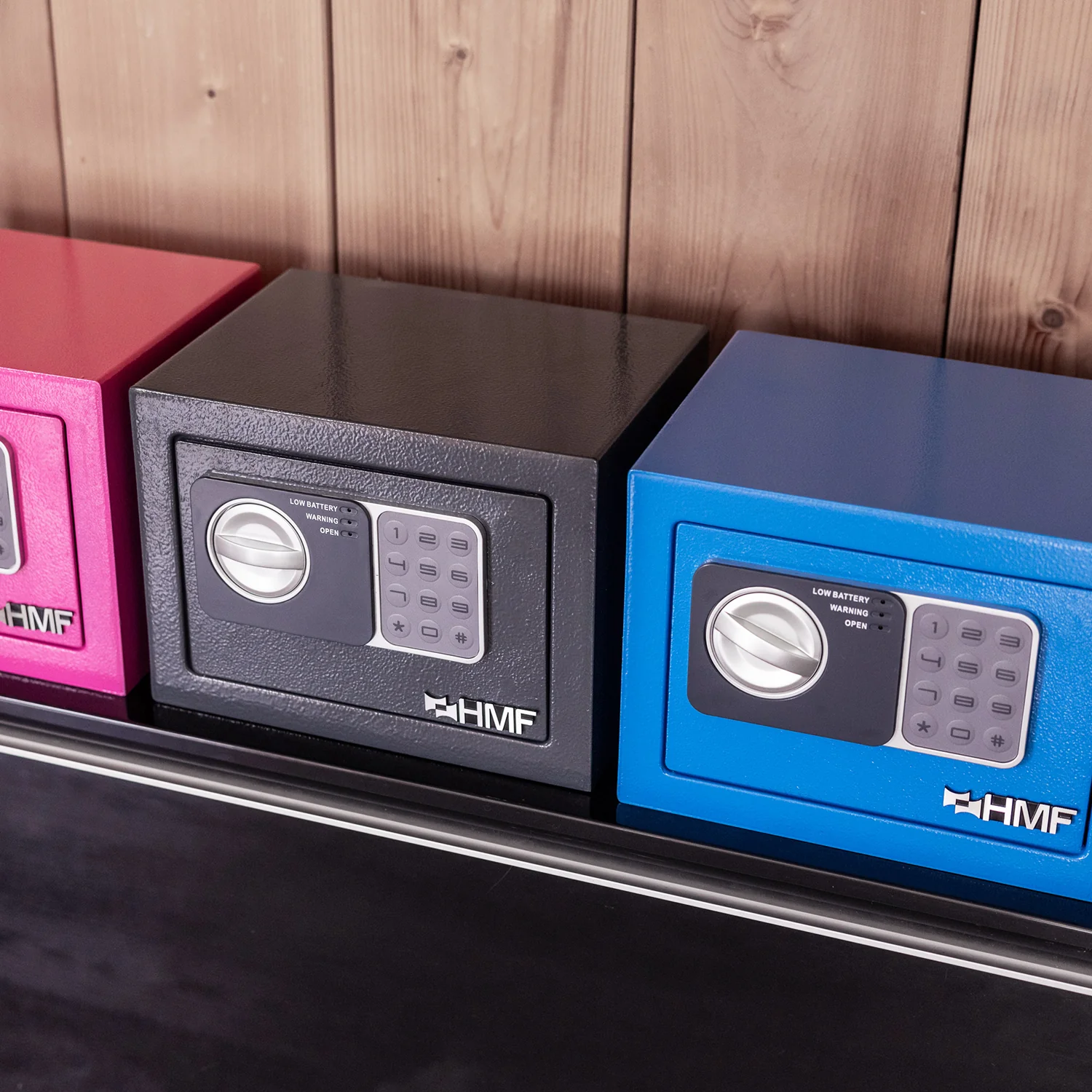 Möbeltresor Elektronikschloss, HMF 46126, 23 x 17 x 17 cm - Image 9