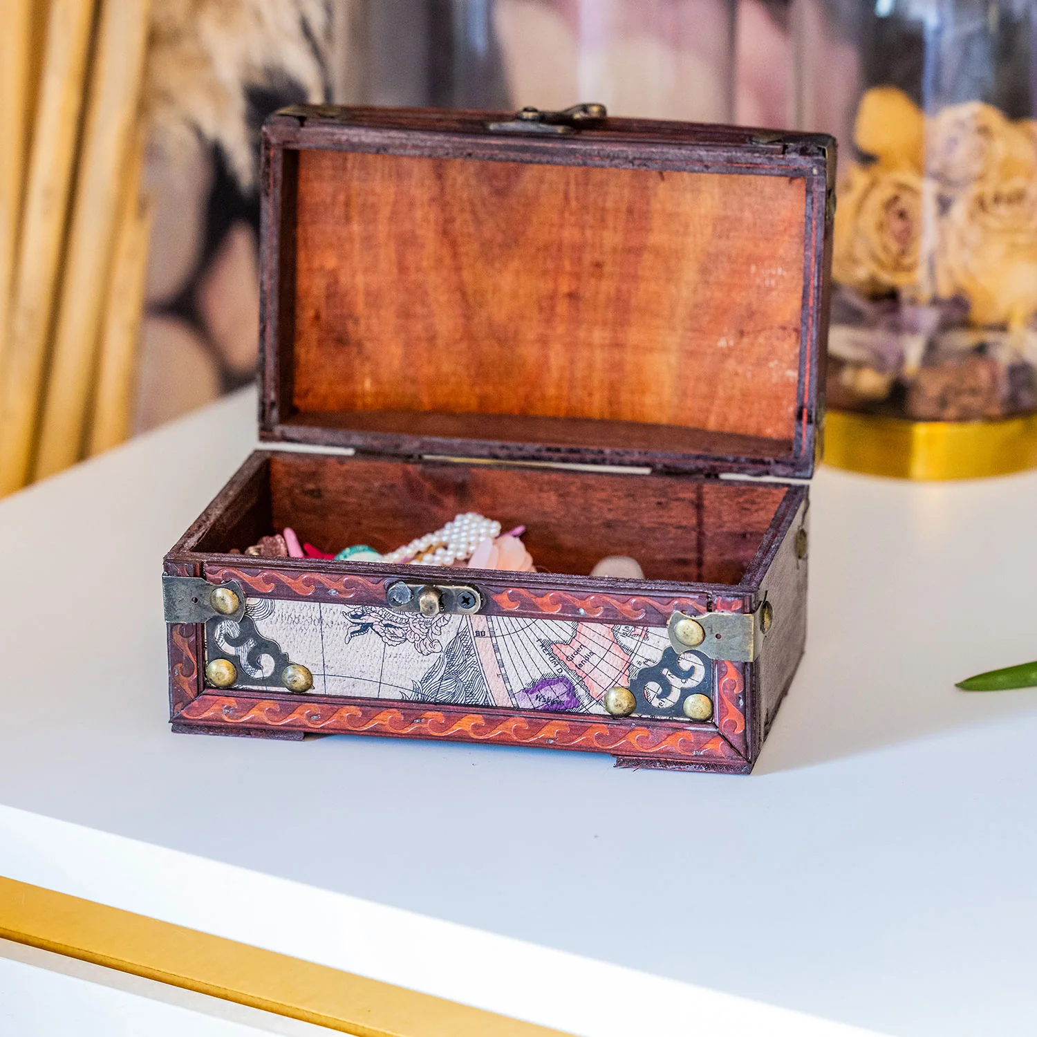 Schatztruhe Kolumbien, HMF 6405-117, 17 x 10 x 9 cm - Image 7