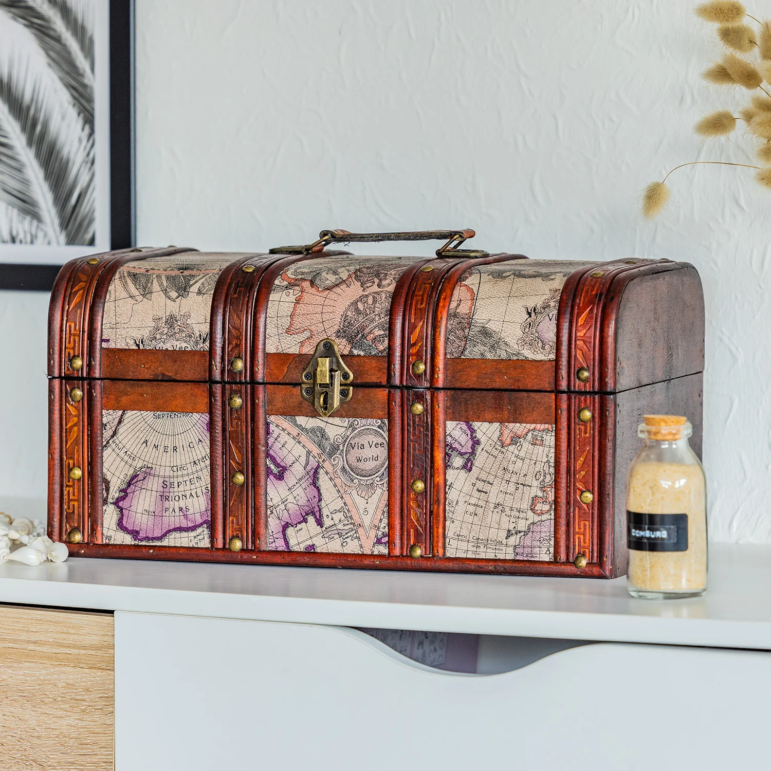 Schatztruhe Kuba, HMF 6410-159, 38 x 20 x 19 cm - Image 7