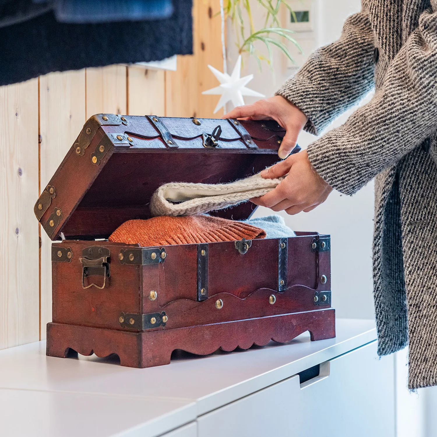 Schatztruhe mit Schloss, Frankreich, HMF 6400, verschiedene Größen - Image 35