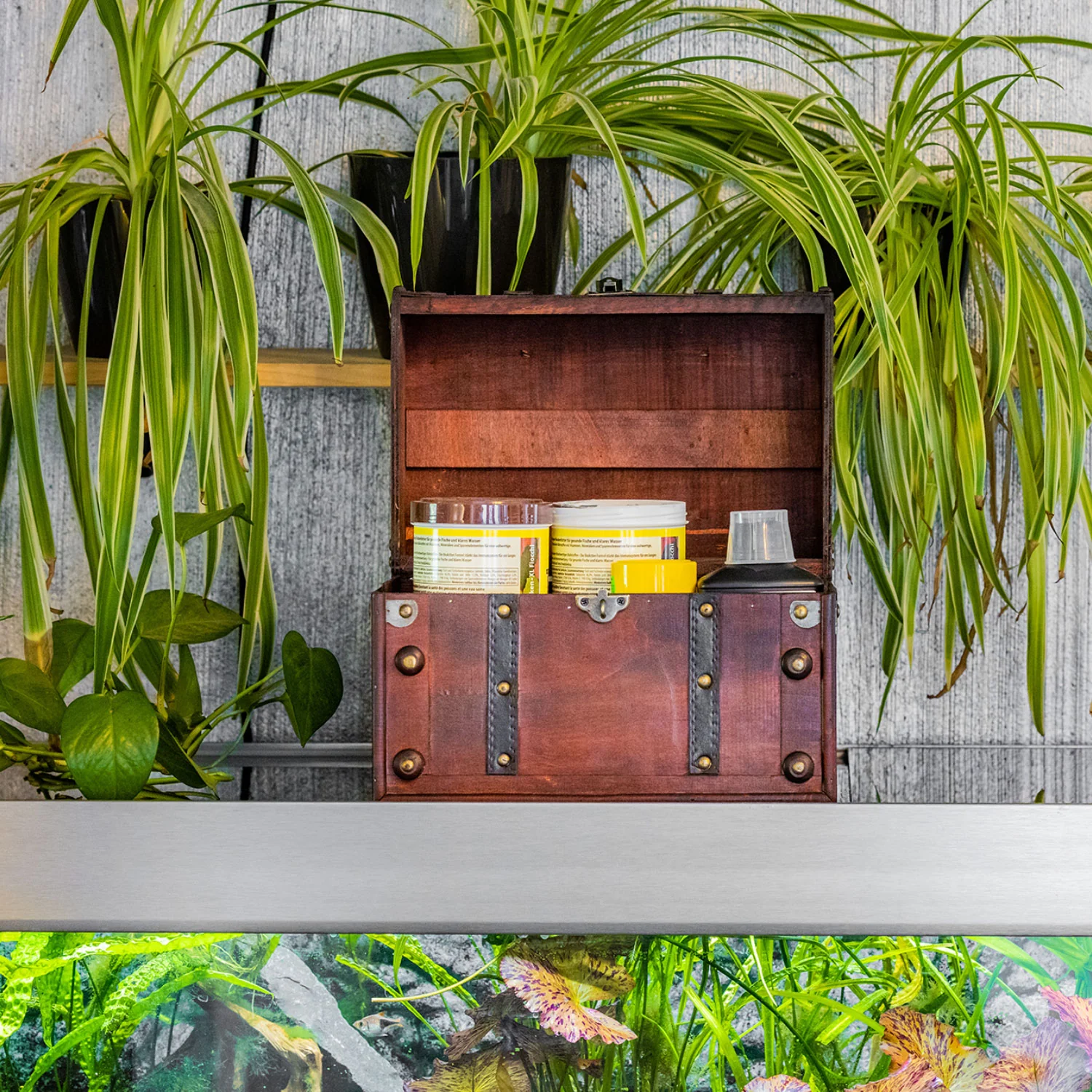 Schatztruhe mit Schloss, Italien, HMF 6404-130, 30 x 20 x 22 cm - Image 7