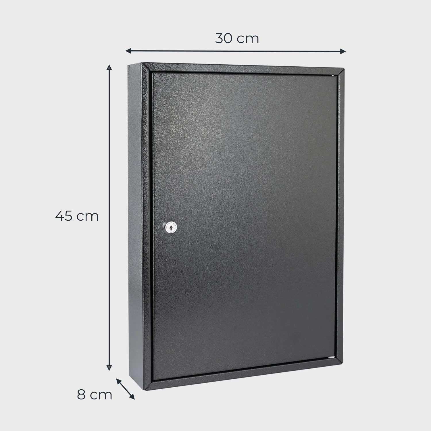 Schlüsselschrank groß aus Stahl, abschließbarer Schlüsselkasten für Büro, Verwaltung oder Fuhrpark, HMF, 13500, 42-1170 Schlüsselhaken - Image 20