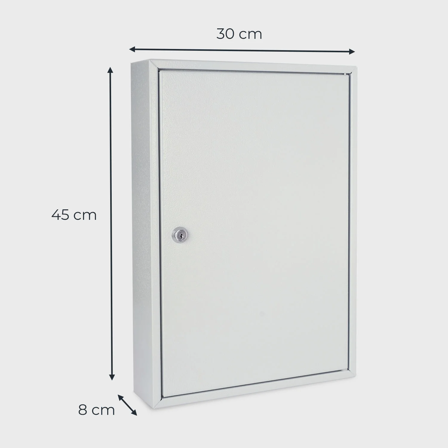Schlüsselschrank groß aus Stahl, abschließbarer Schlüsselkasten für Büro, Verwaltung oder Fuhrpark, HMF, 13500, 42-1170 Schlüsselhaken - Image 25