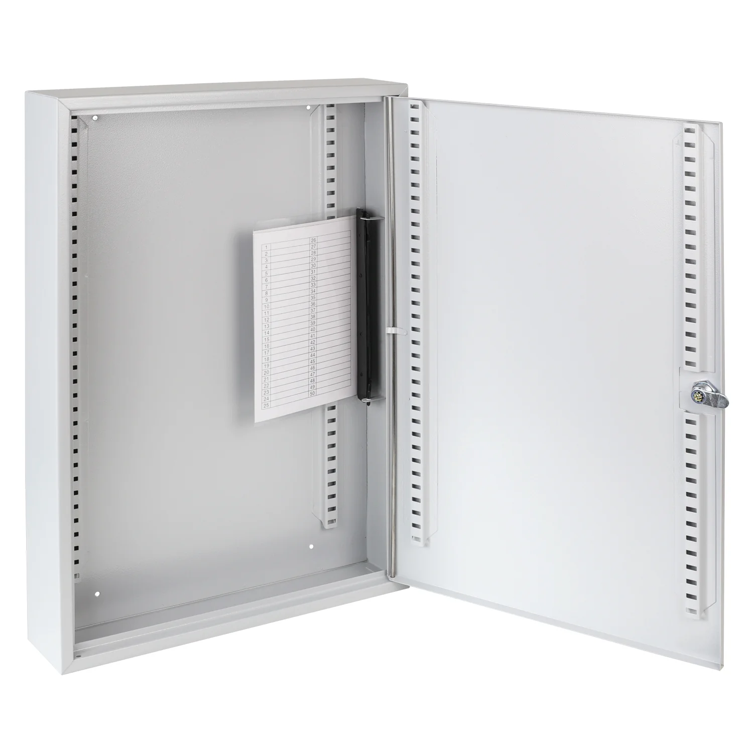 Schlüsselschrank groß aus Stahl, abschließbarer Schlüsselkasten für Büro, Verwaltung oder Fuhrpark, HMF, 13500, 42-1170 Schlüsselhaken - Image 32