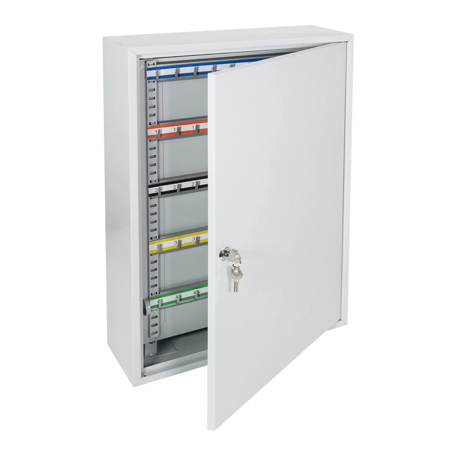 Schlüsselschrank groß aus Stahl, abschließbarer Schlüsselkasten für Büro, Verwaltung oder Fuhrpark, HMF, 13500, 42-1170 Schlüsselhaken - Image 36