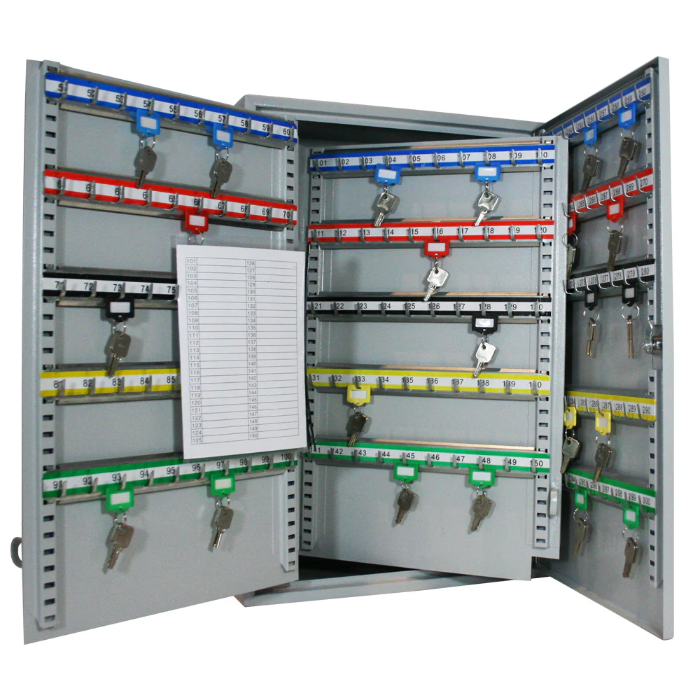 Schlüsselschrank groß aus Stahl, abschließbarer Schlüsselkasten für Büro, Verwaltung oder Fuhrpark, HMF, 13500, 42-1170 Schlüsselhaken - Image 45