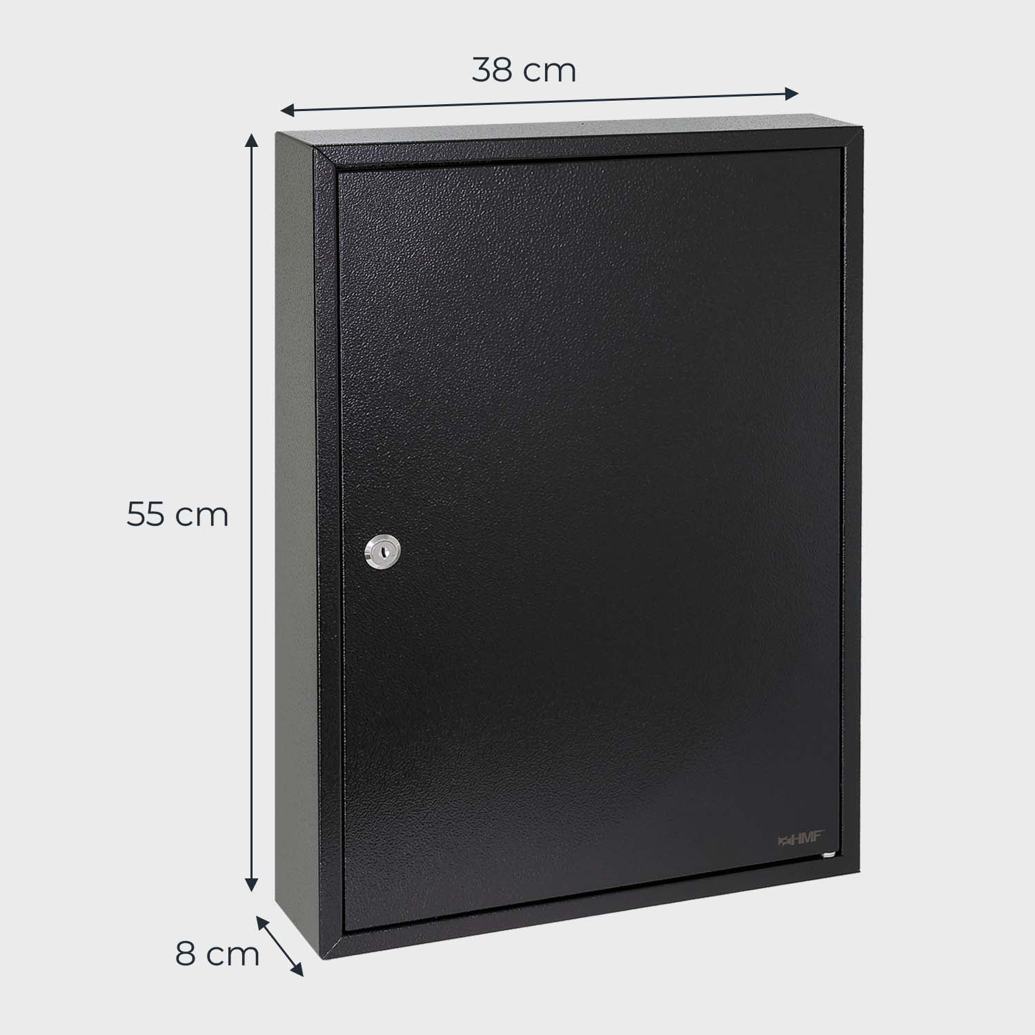 Schlüsselschrank groß aus Stahl, abschließbarer Schlüsselkasten für Büro, Verwaltung oder Fuhrpark, HMF, 13500, 42-1170 Schlüsselhaken - Image 68