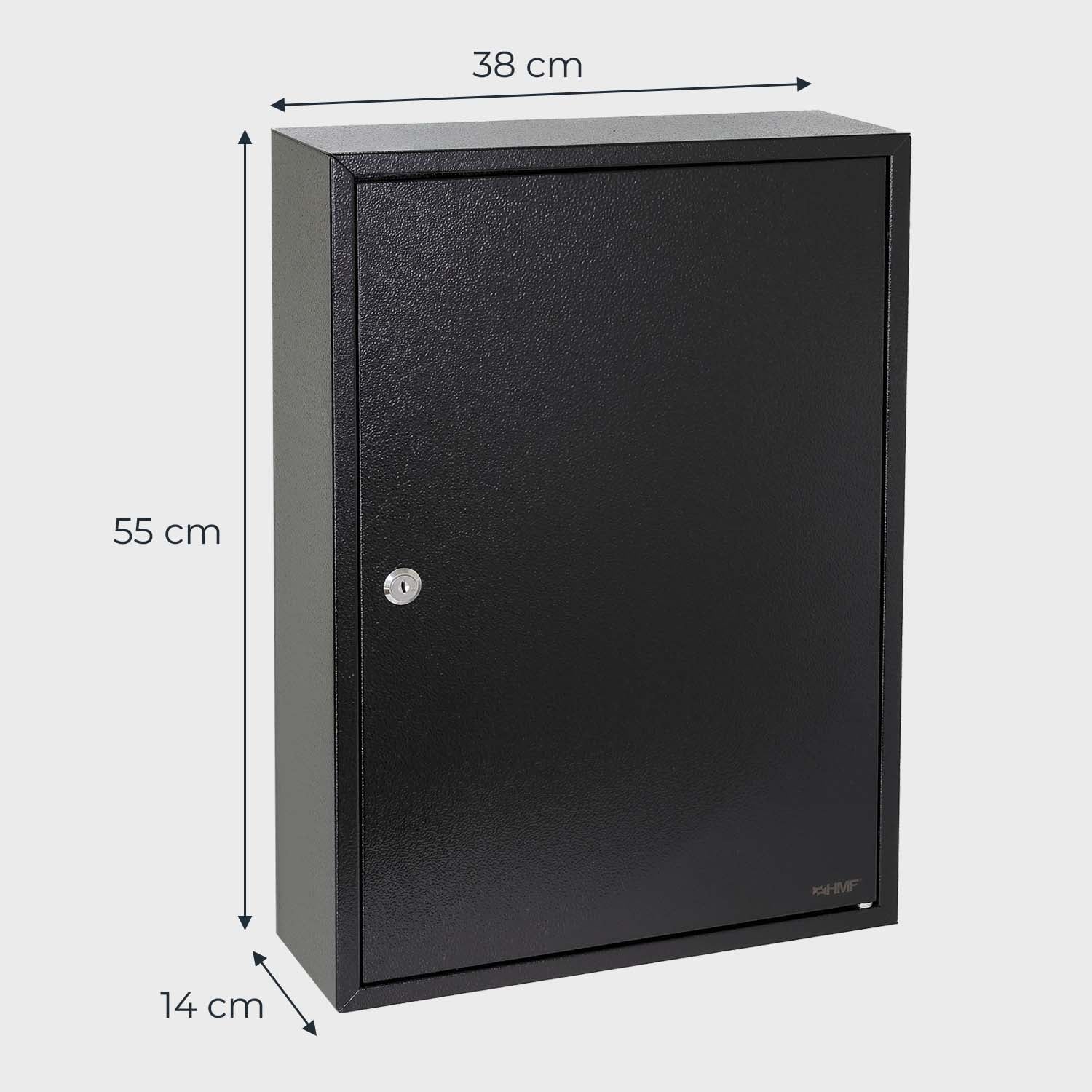 Schlüsselschrank groß aus Stahl, abschließbarer Schlüsselkasten für Büro, Verwaltung oder Fuhrpark, HMF, 13500, 42-1170 Schlüsselhaken - Image 77