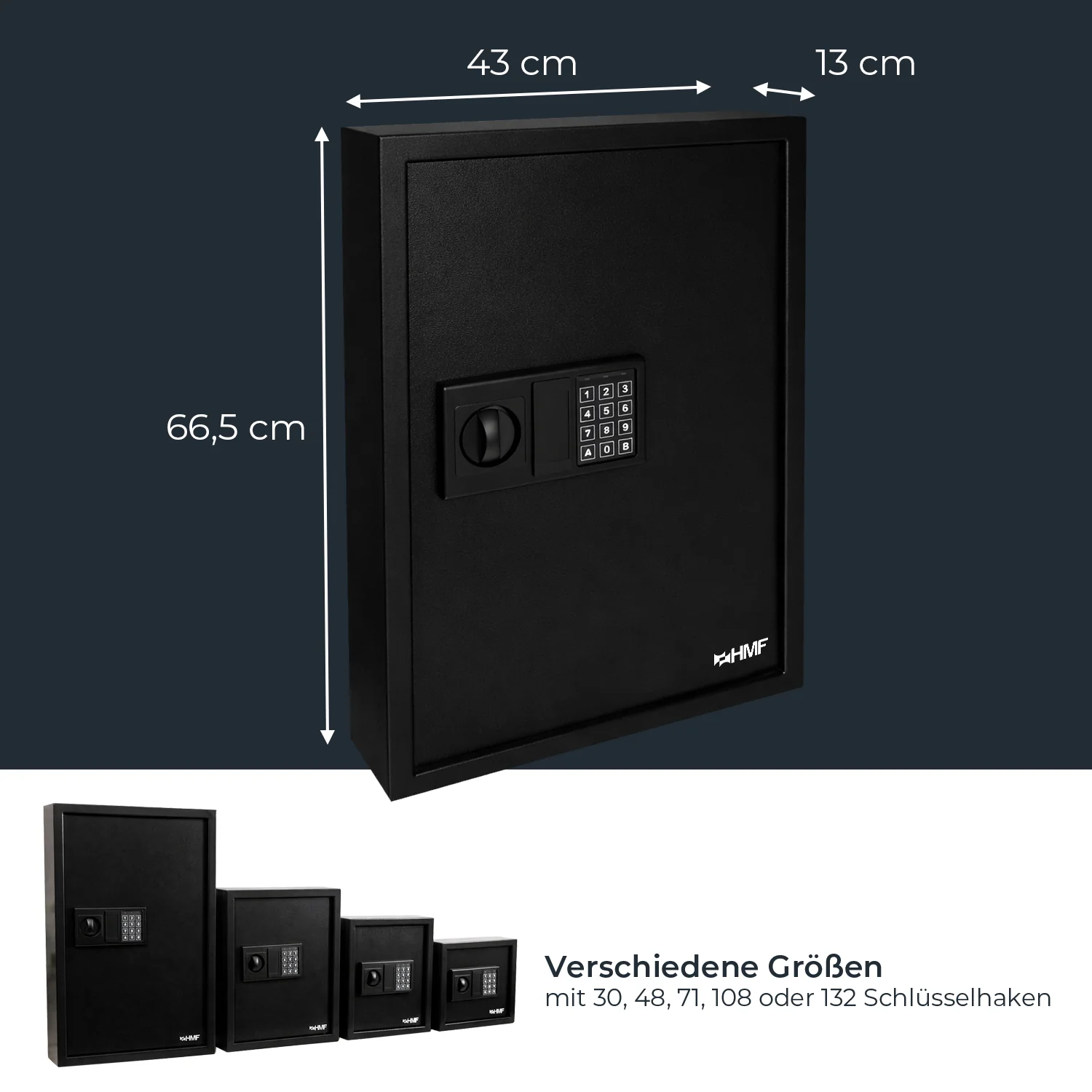 Schlüsseltresor mit Zahlencode, HMF 2000 - Image 106
