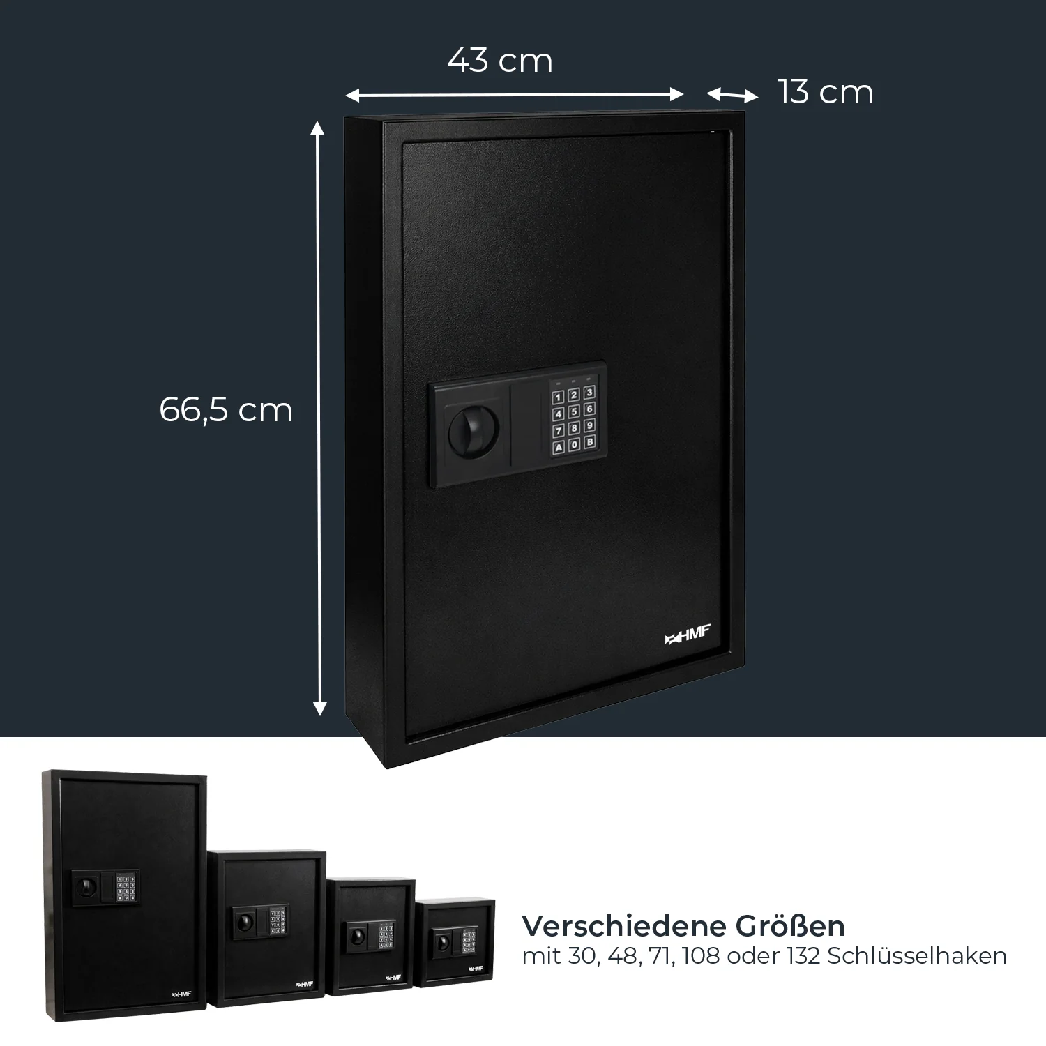 Schlüsseltresor mit Zahlencode, HMF 2000 - Image 115