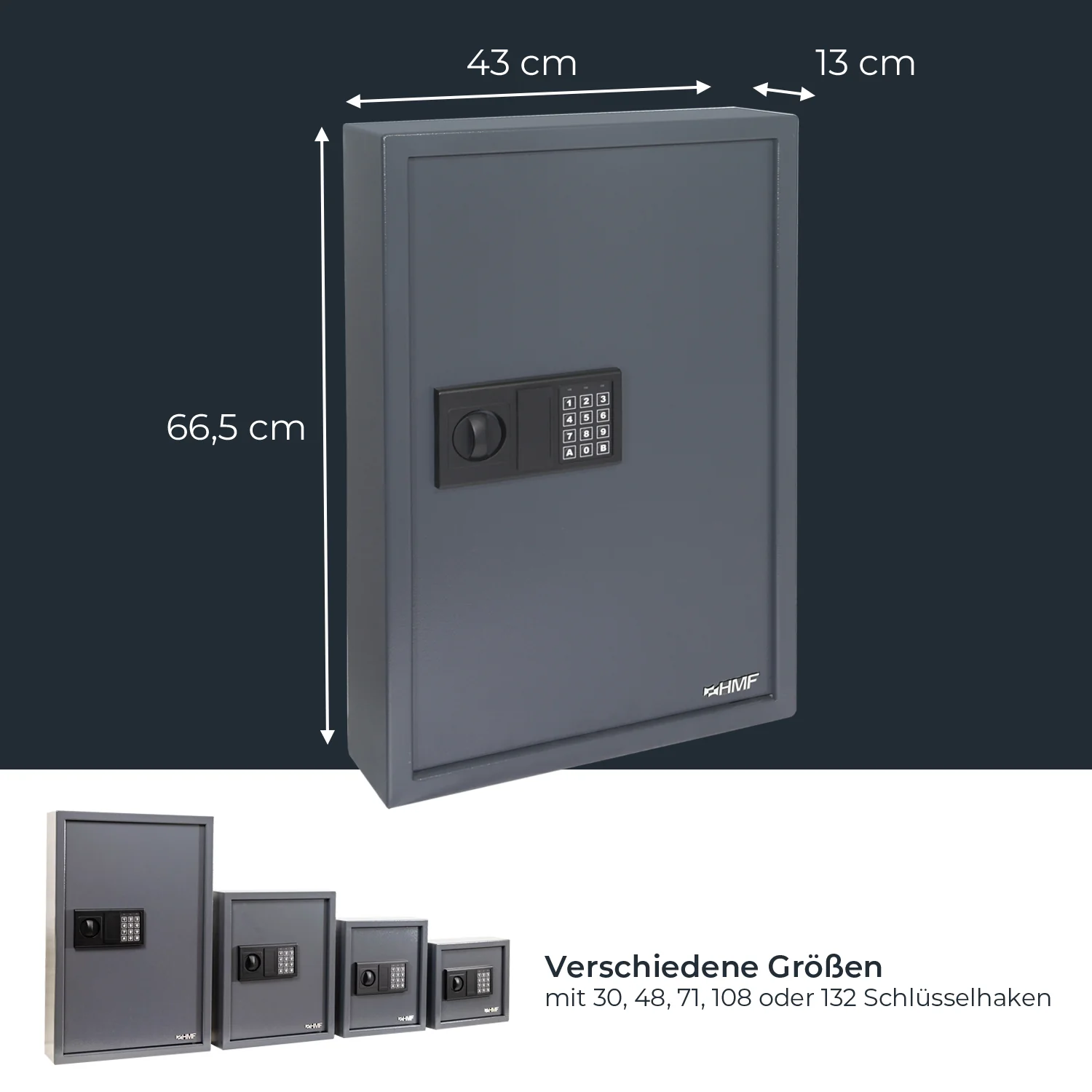 Schlüsseltresor mit Zahlencode, HMF 2000 - Image 32