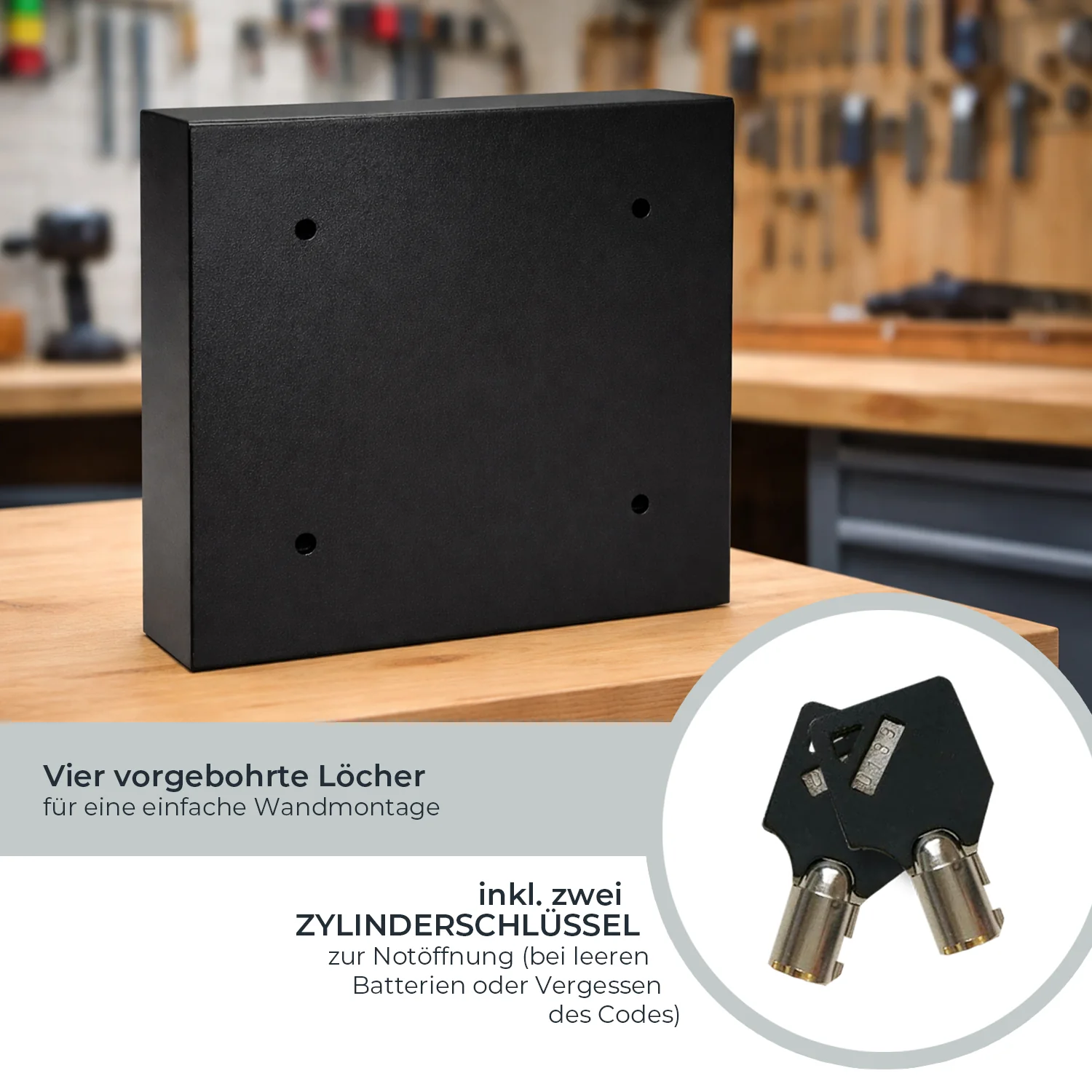 Schlüsseltresor mit Zahlencode, HMF 2000 - Image 49